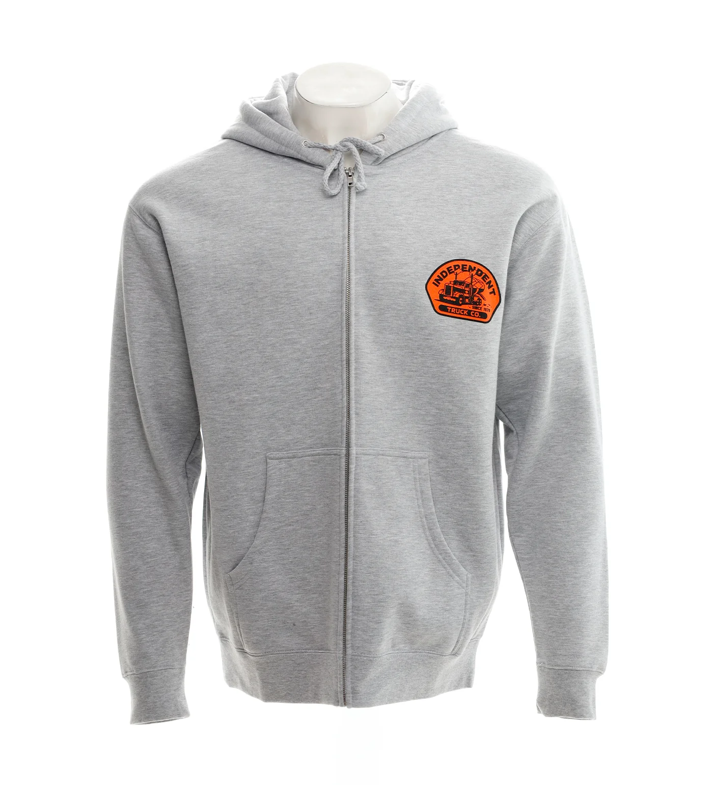 Trucking Zip, Grey Heather