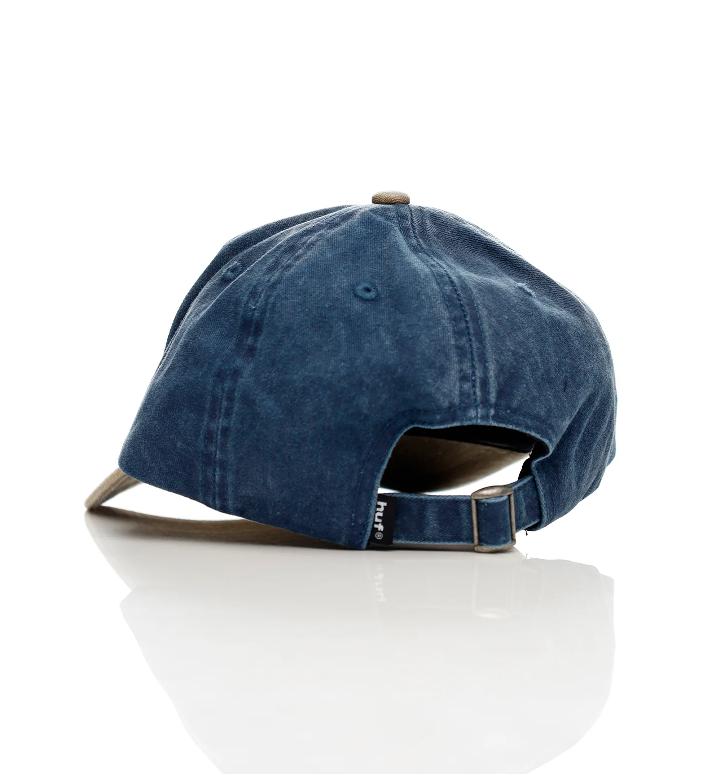 Two Tone 89 6-Panel Strapback, Washed Navy - Image 2