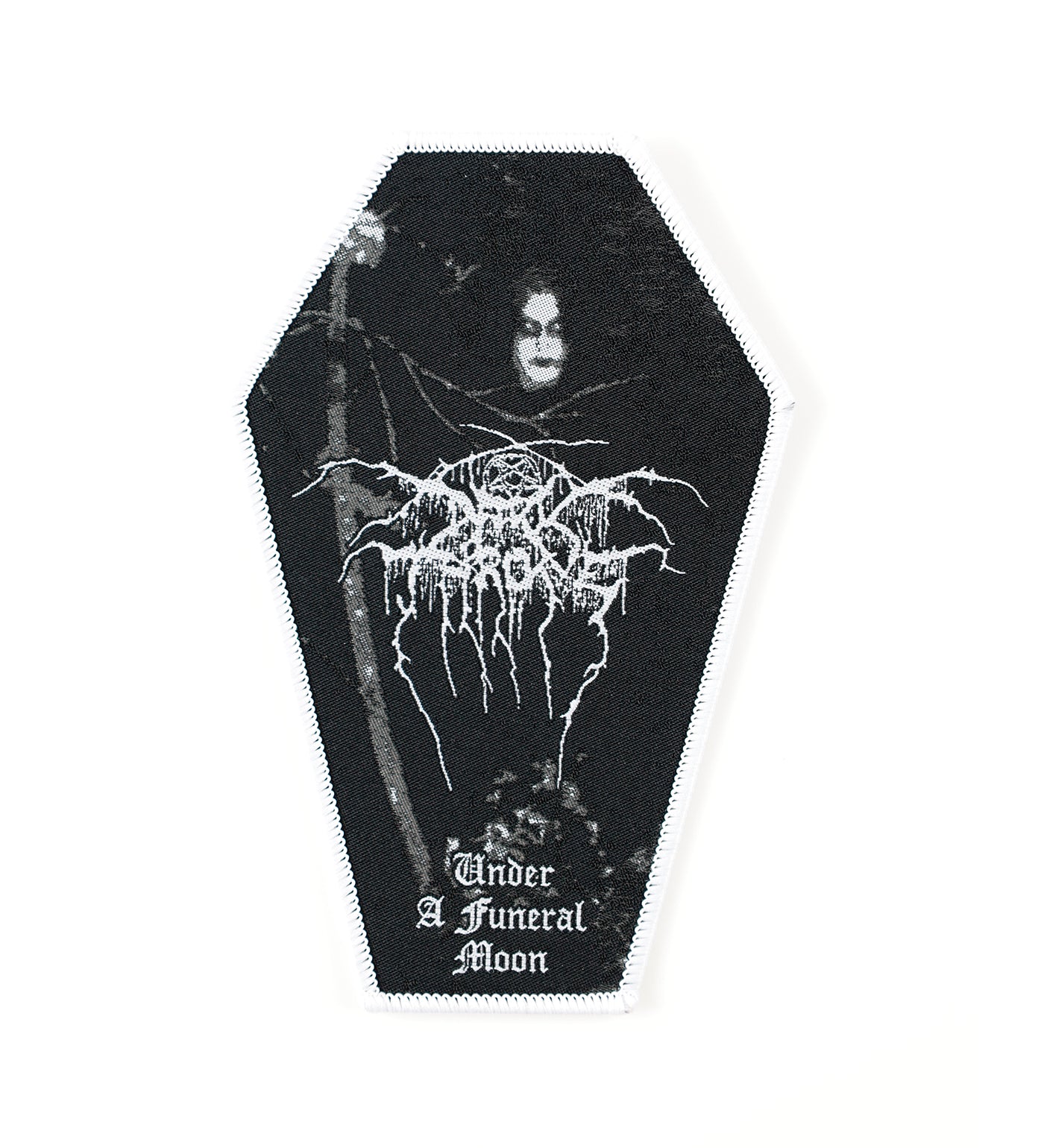 Under A Funeral Moon, White Border