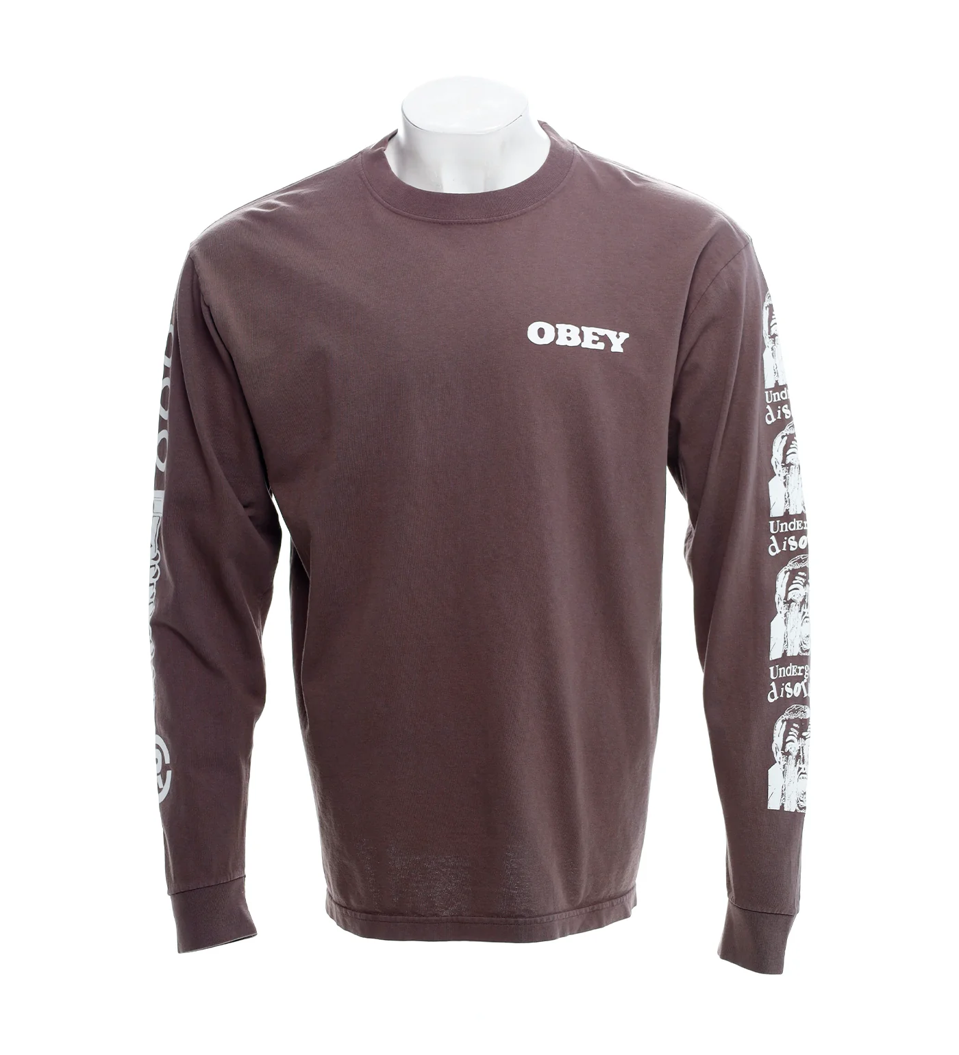Underground Disorder L/S, Pigment Dusty Black