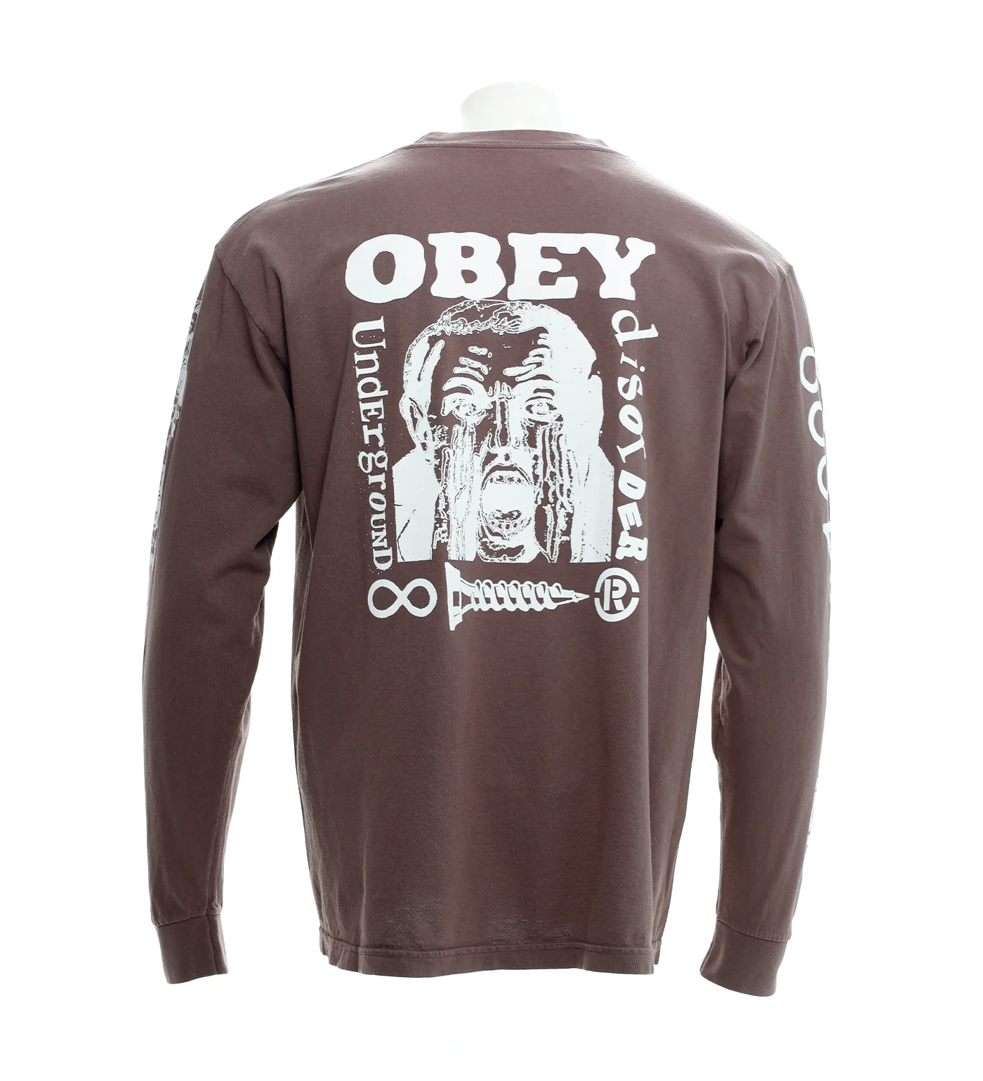 Underground Disorder L/S, Pigment Dusty Black - Image 3