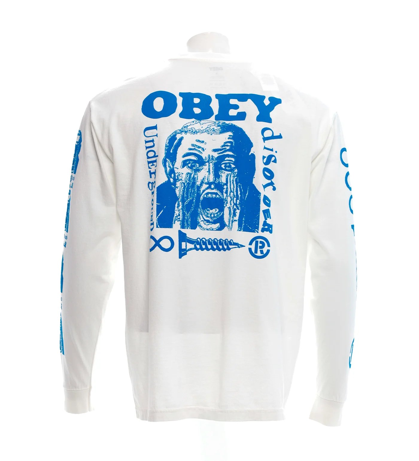 Underground Disorder L/S, Pigment Vintage White - Image 3