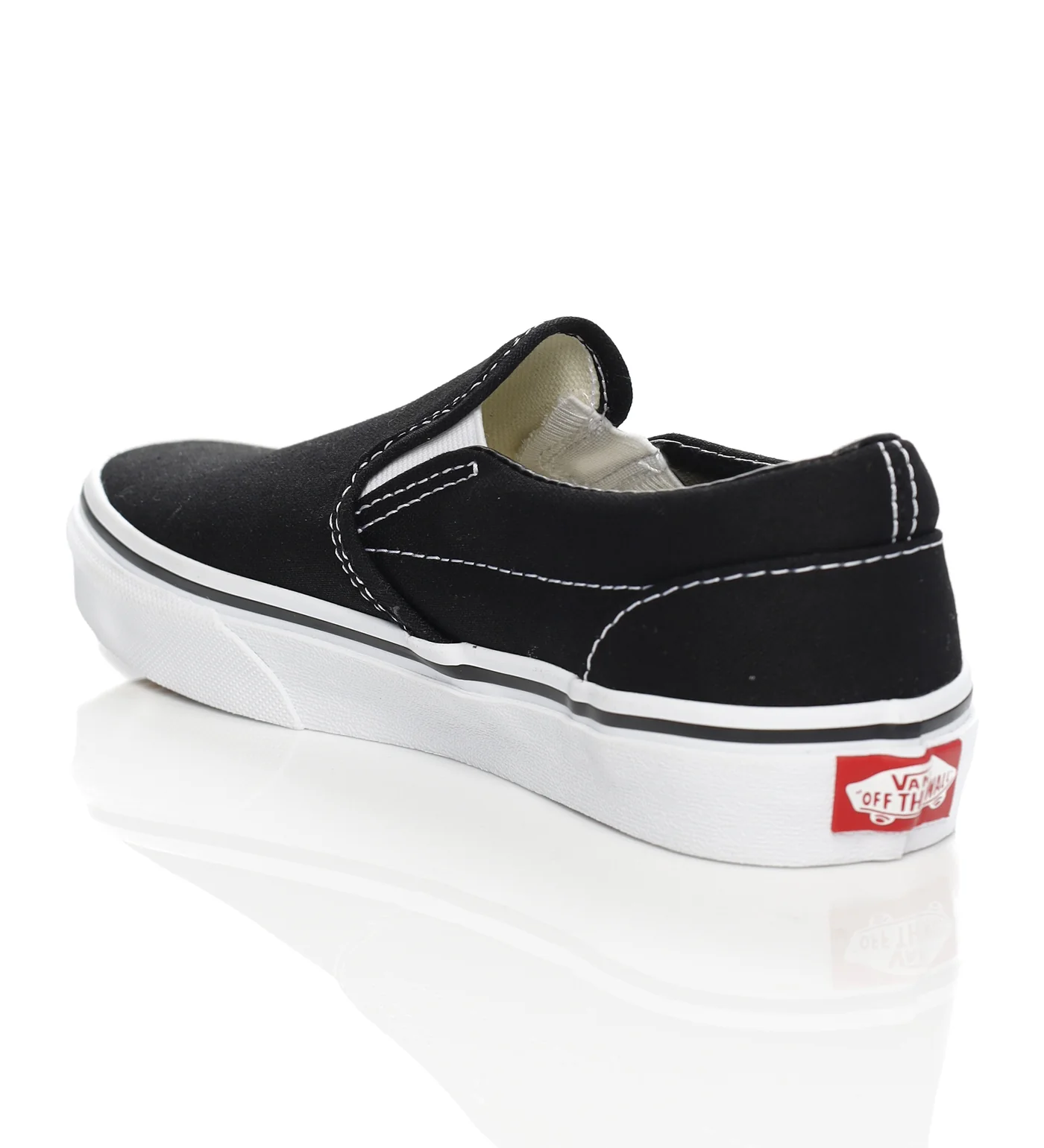 Classic Slip-On, Black/True White - Image 3