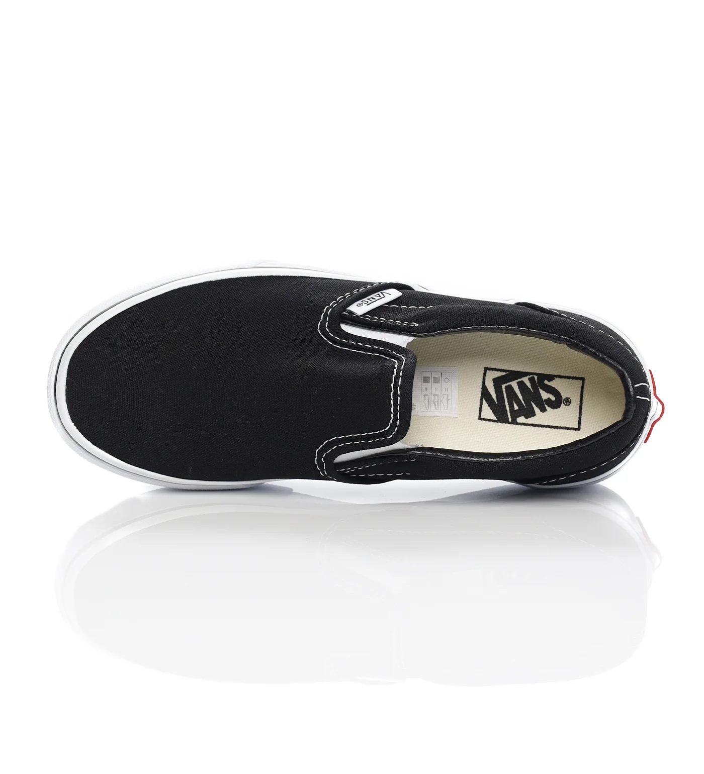Classic Slip-On, Black/True White - Image 4