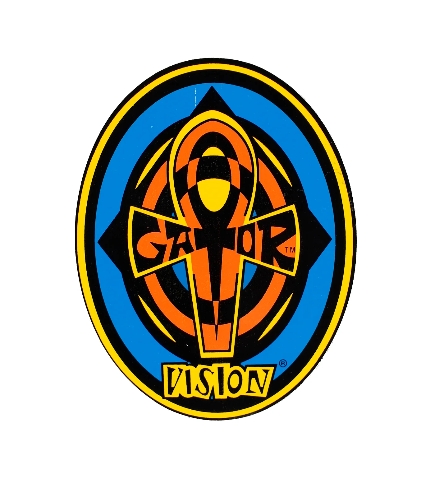 Vintage 1980's Sticker - Ank Logo, Multi