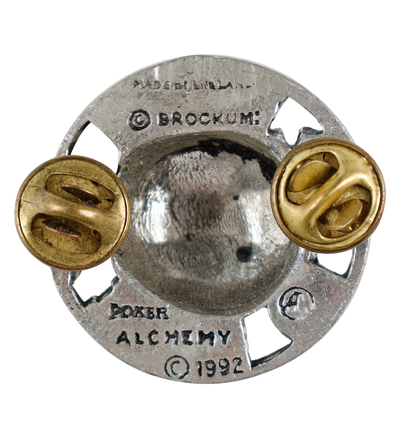 Vintage Eyeball, Pewter - Image 2