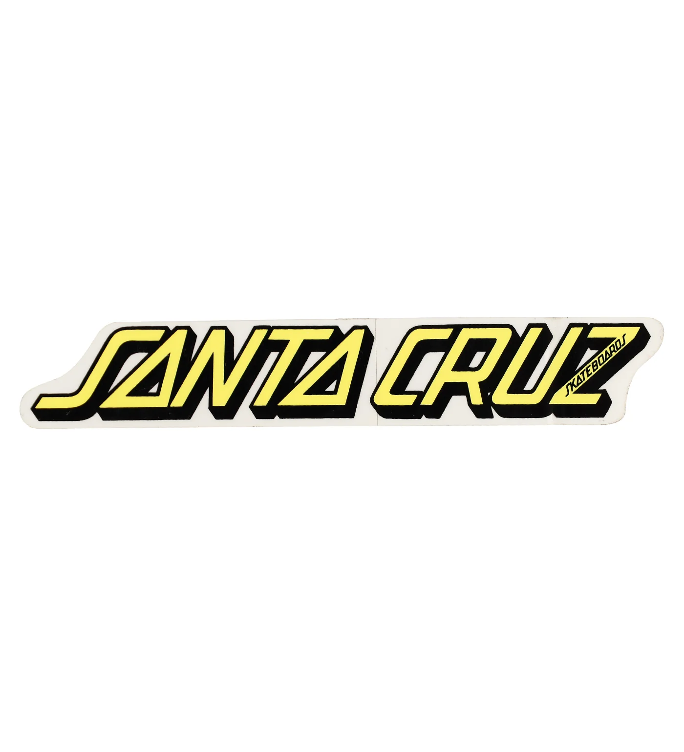 Vintage - Script, Neon Yellow/Black