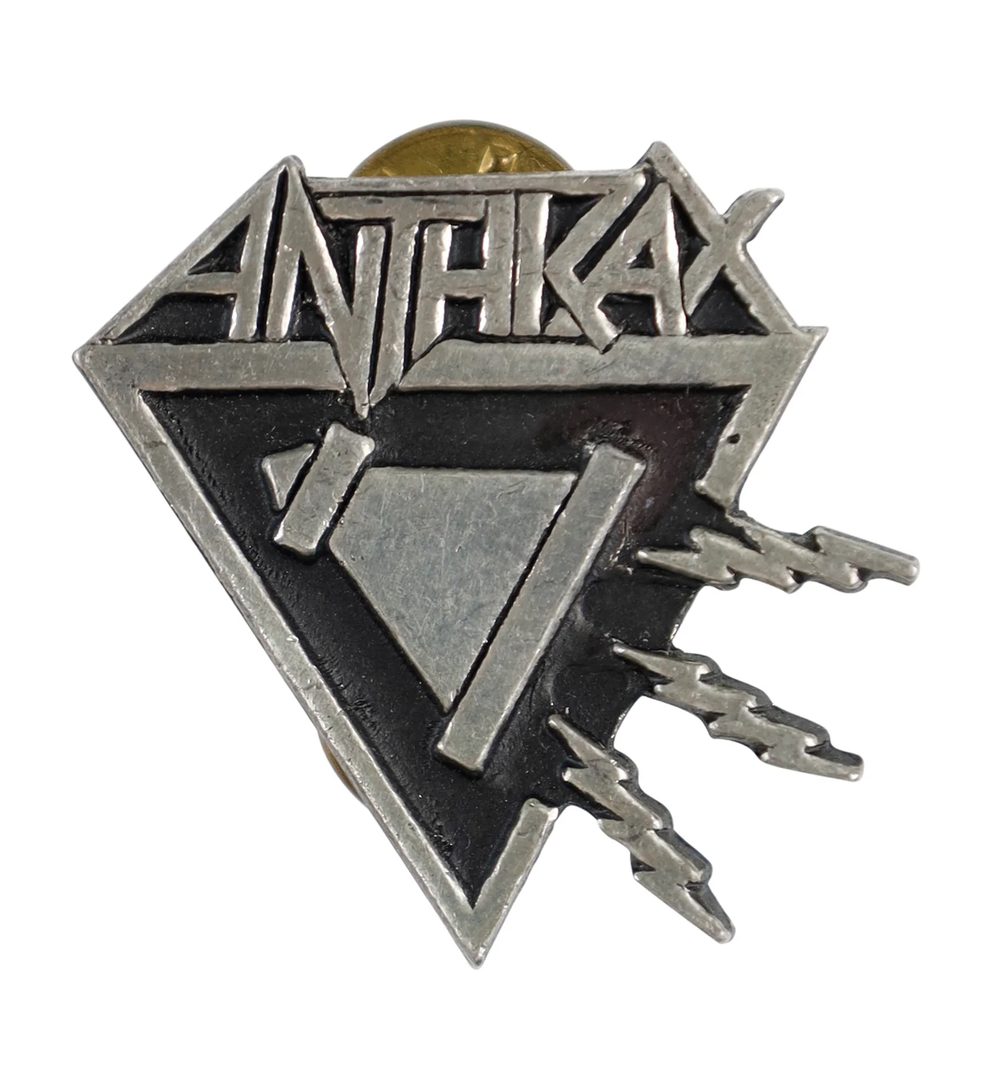 Vintage Speaker Logo, Pewter