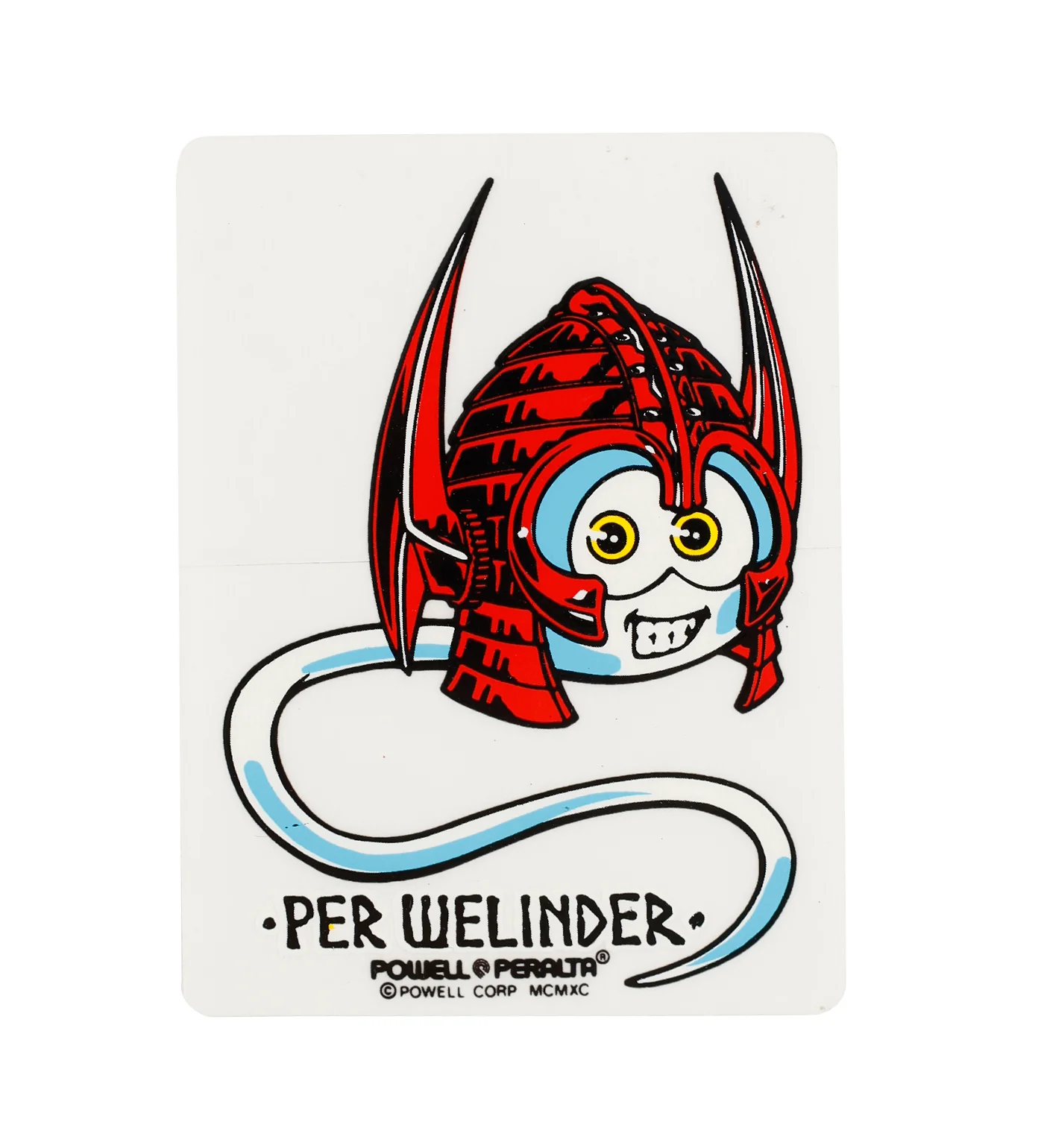 Vintage Sticker - Per Welinder, Multi/Transparent