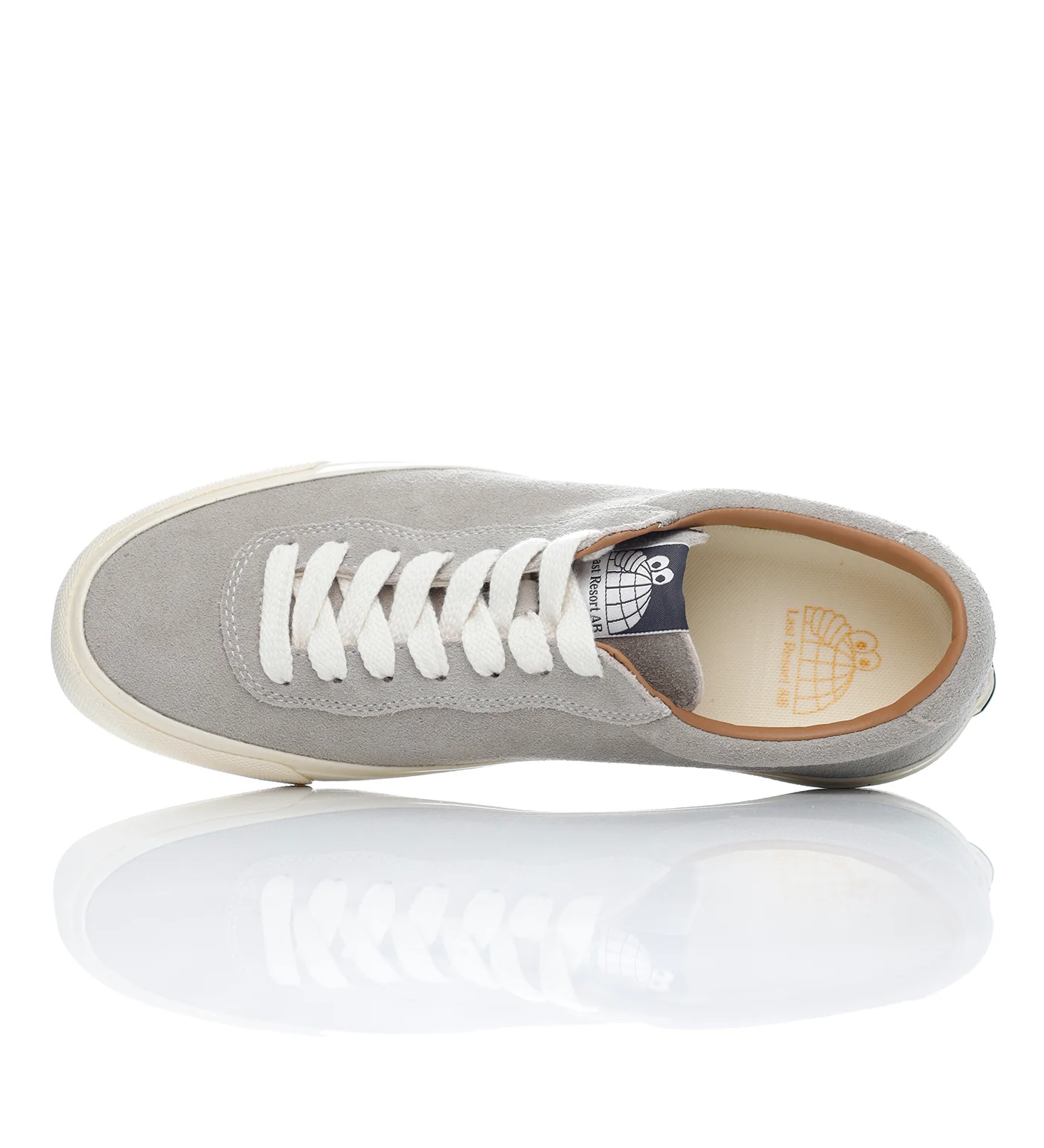 VM001 - Suede, Fog Grey/White - Image 4