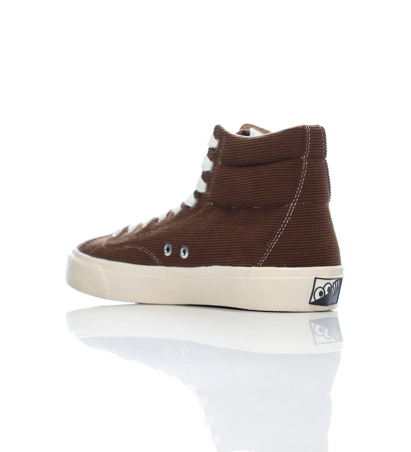 VM003 Hi - Cord, Dark Brown/White - Image 3