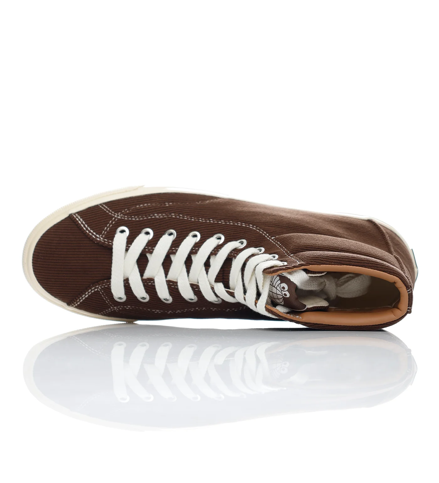 VM003 Hi - Cord, Dark Brown/White - Image 4