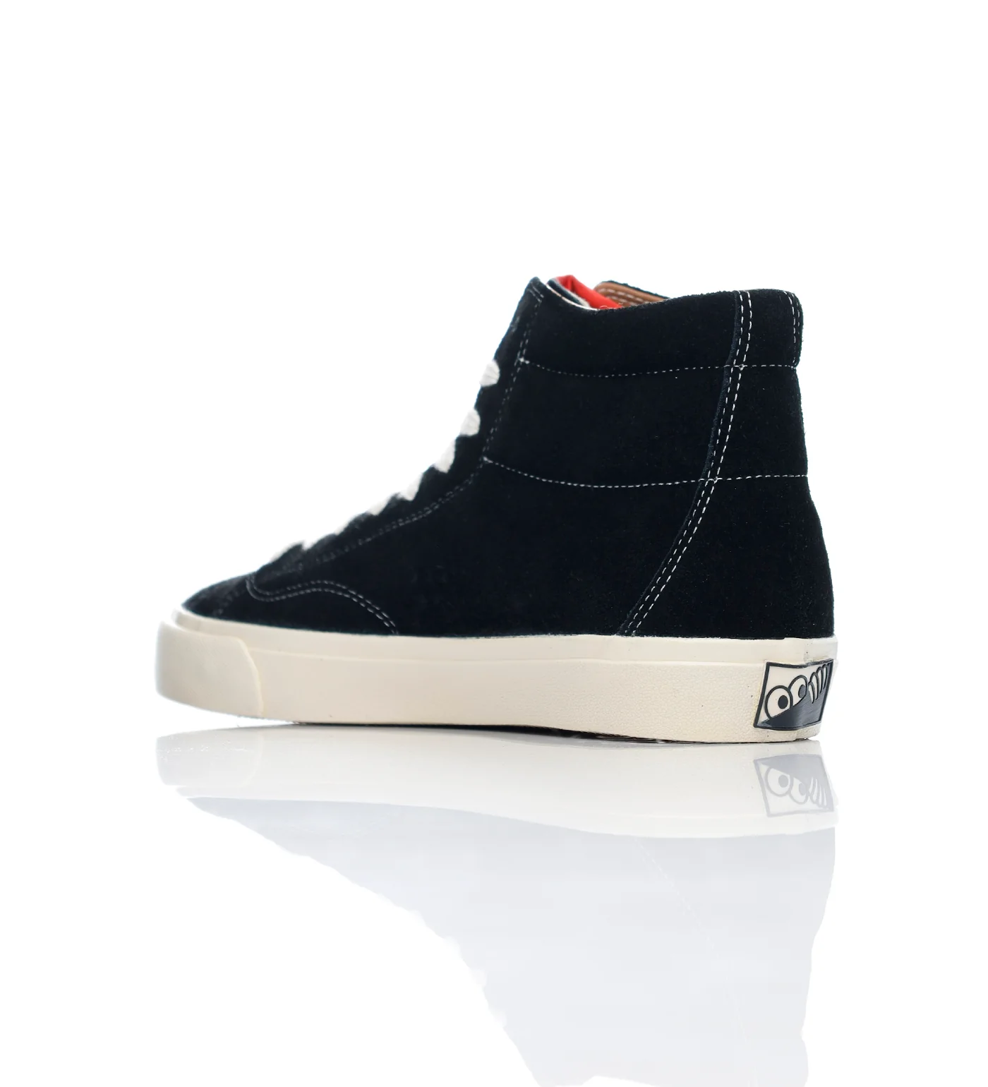 VM003 Hi - Suede, Black/White - Image 3