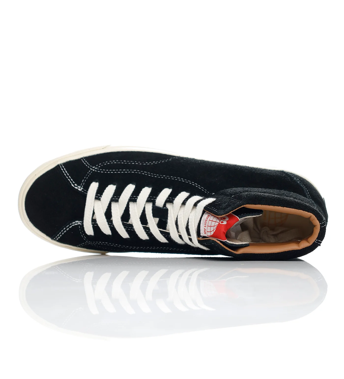 VM003 Hi - Suede, Black/White - Image 4