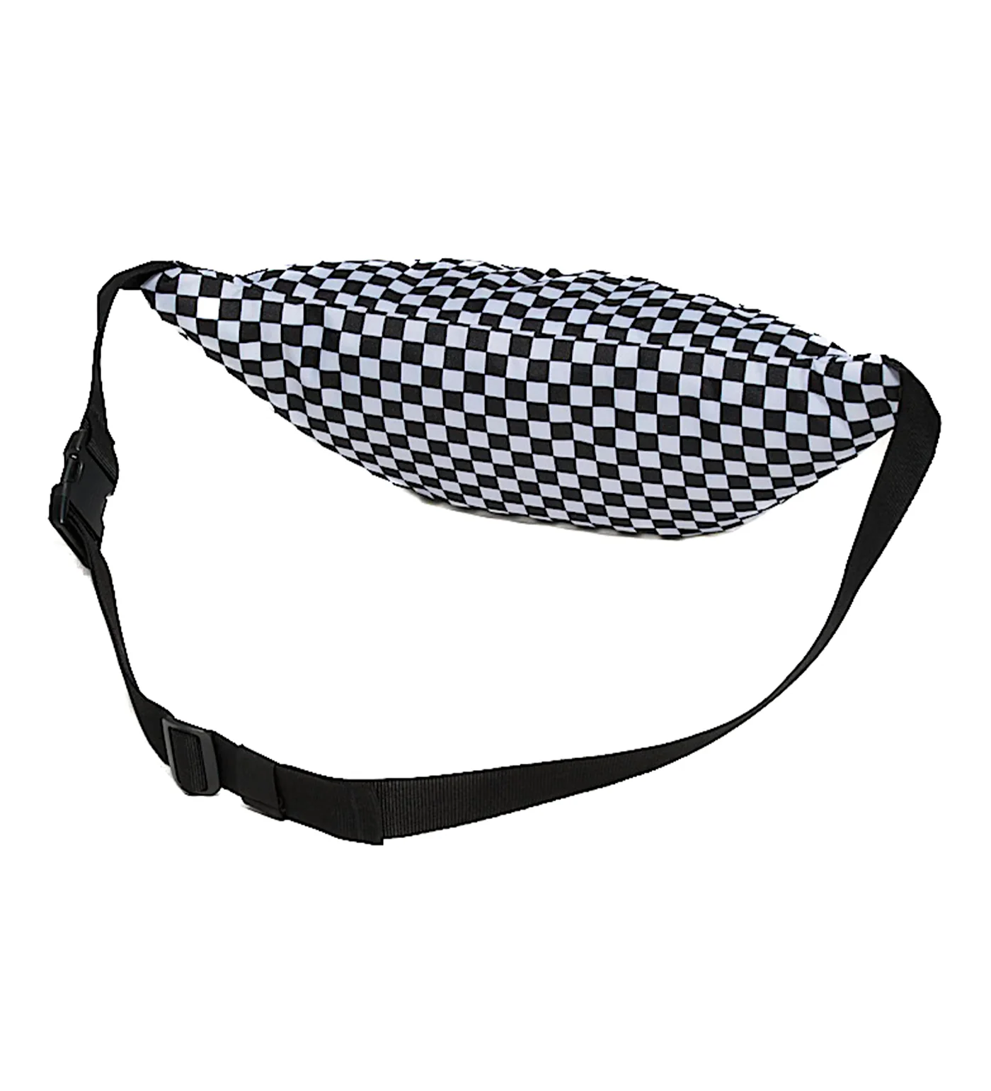 Ward Cross Body, White/Black Checkered - Image 3
