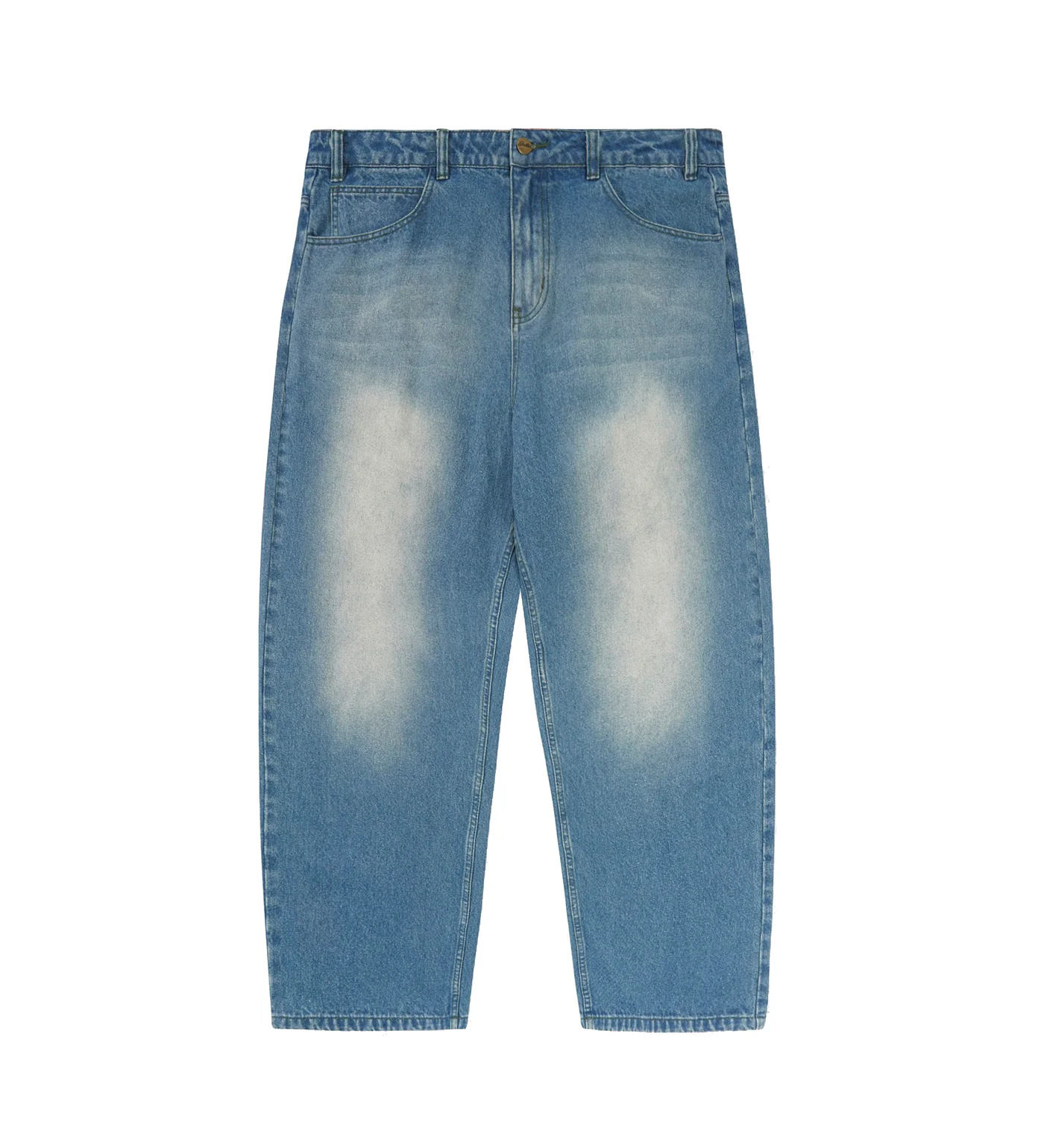 Warped - BAGGY, Washed Mid Blue