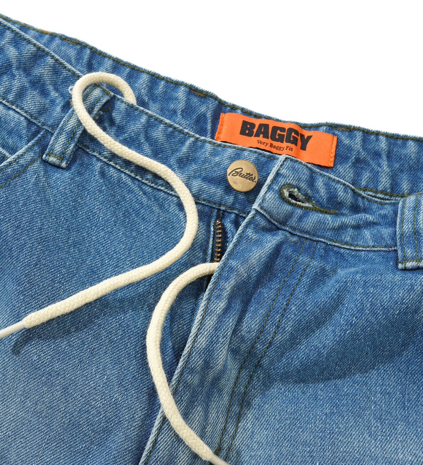 Warped - BAGGY, Washed Mid Blue - Image 4