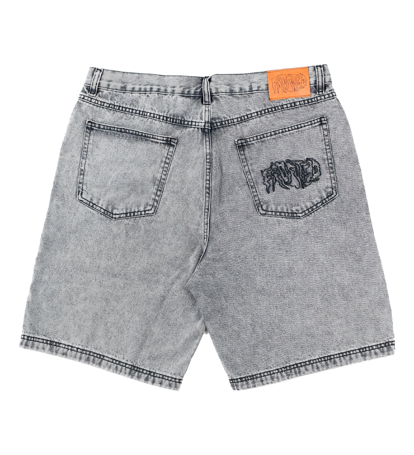 Wavy Jorts, Acid Grey - Image 2