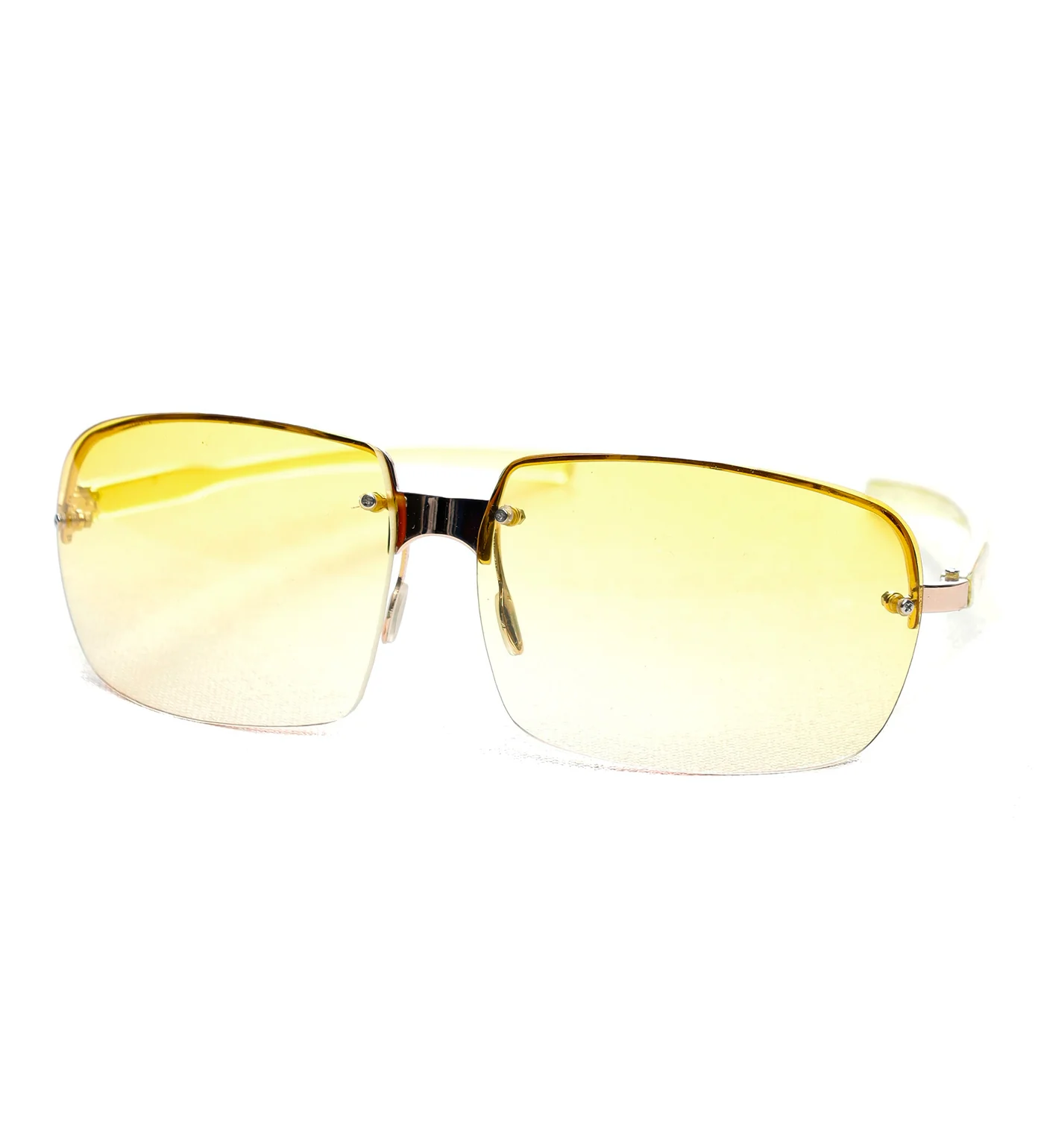 Frameless Wrap Around, Clear Yellow