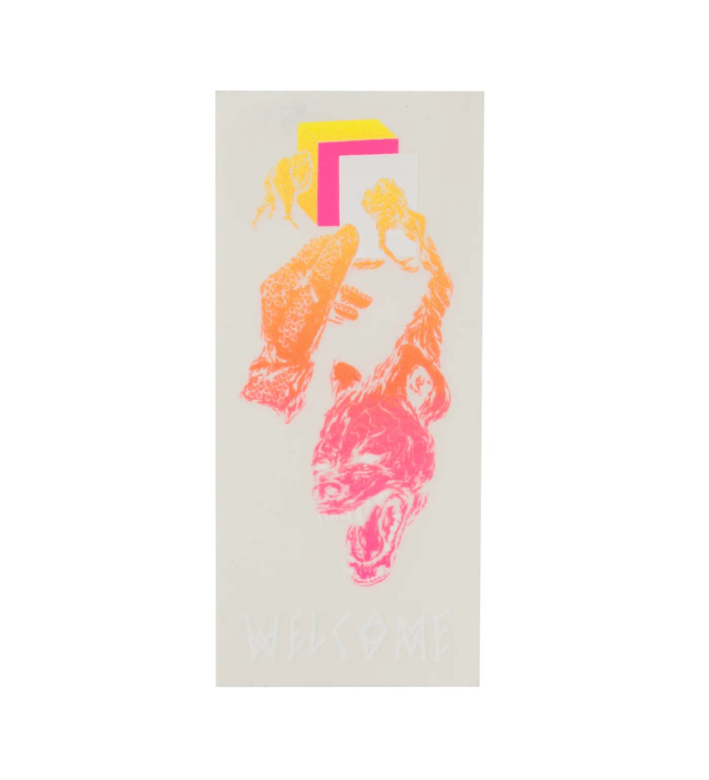 Face Of A Lover, Pink / Yellow / White