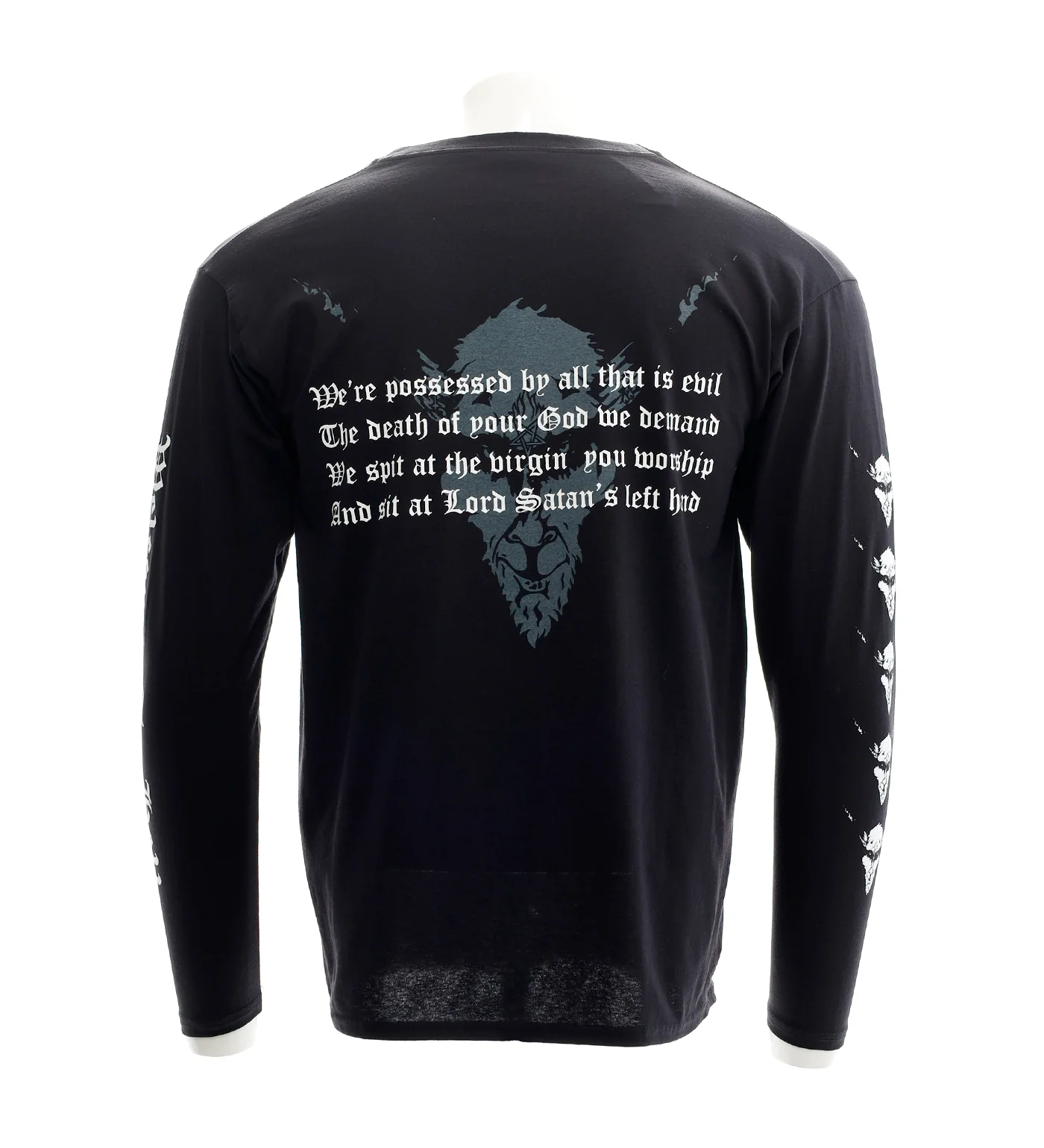 Welcome To Hell L/S, Black - Image 2
