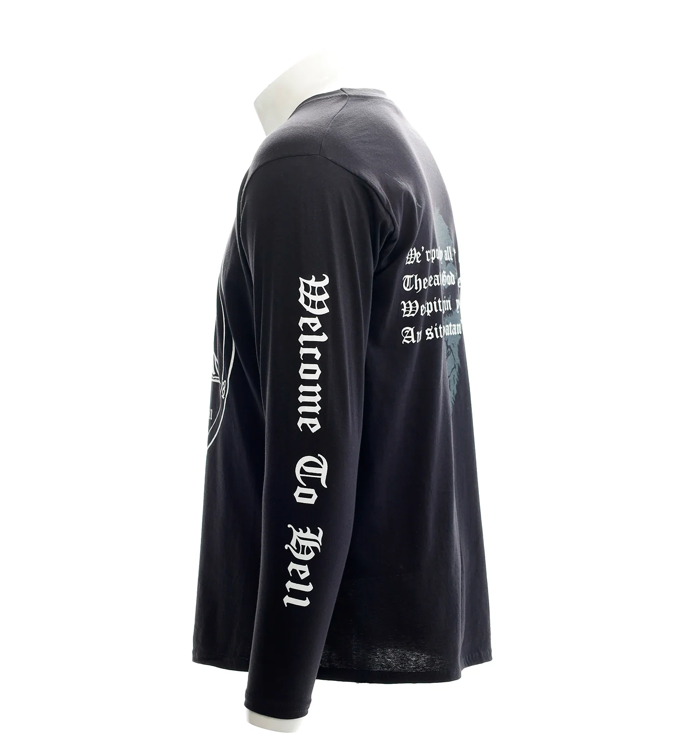 Welcome To Hell L/S, Black - Image 3