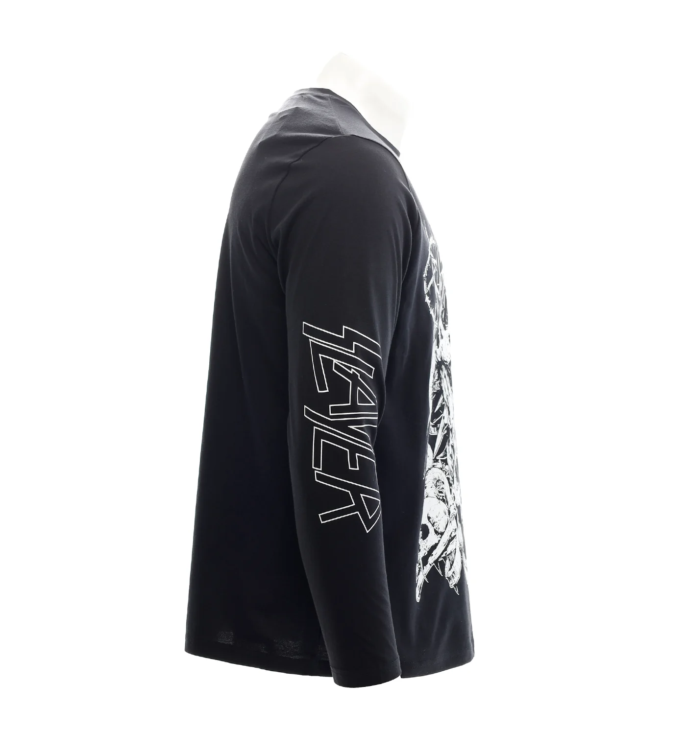White Skulls L/S, Black - Image 3