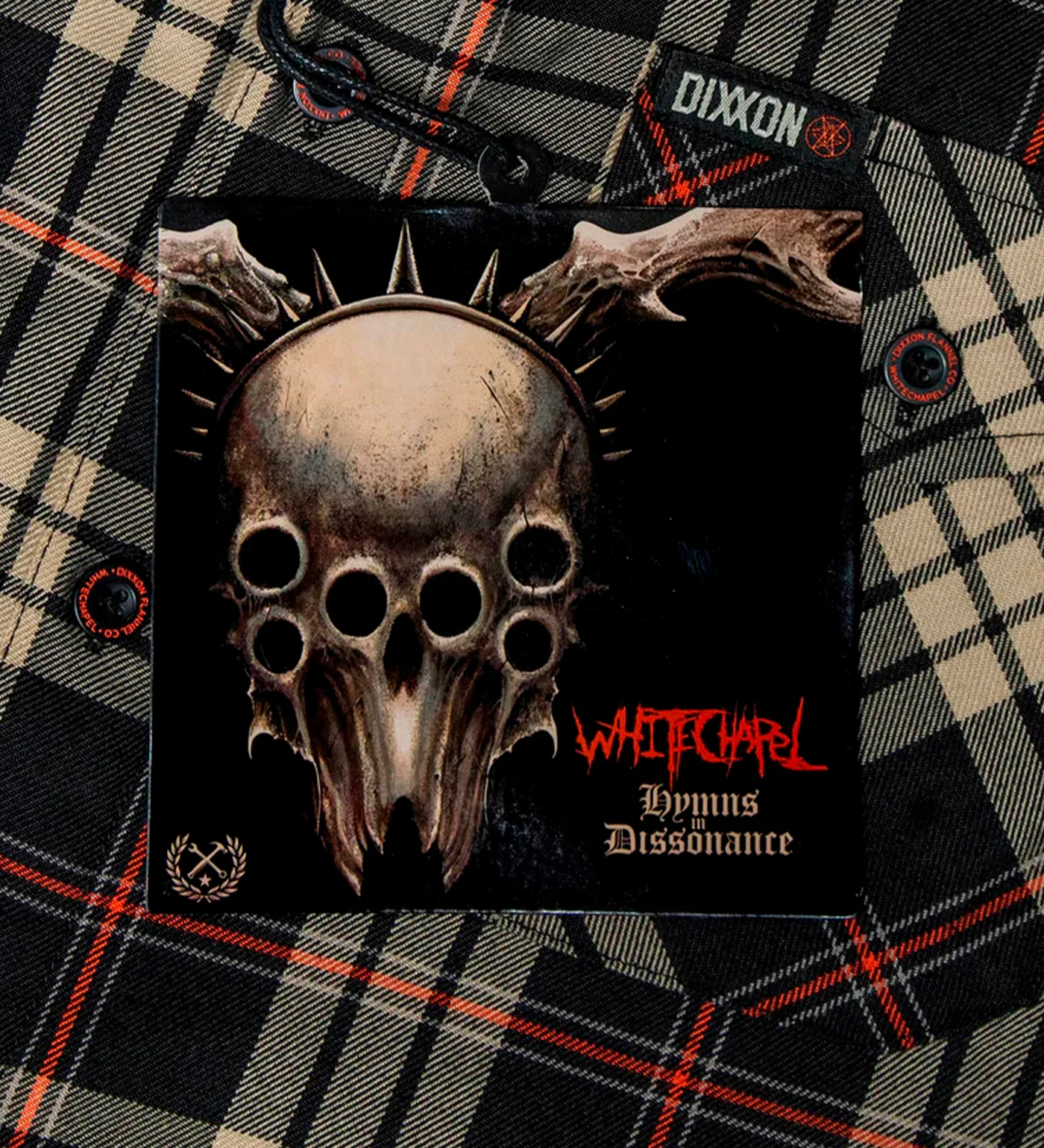Whitechapel Flannel, Black/Grey/Cream - Image 3