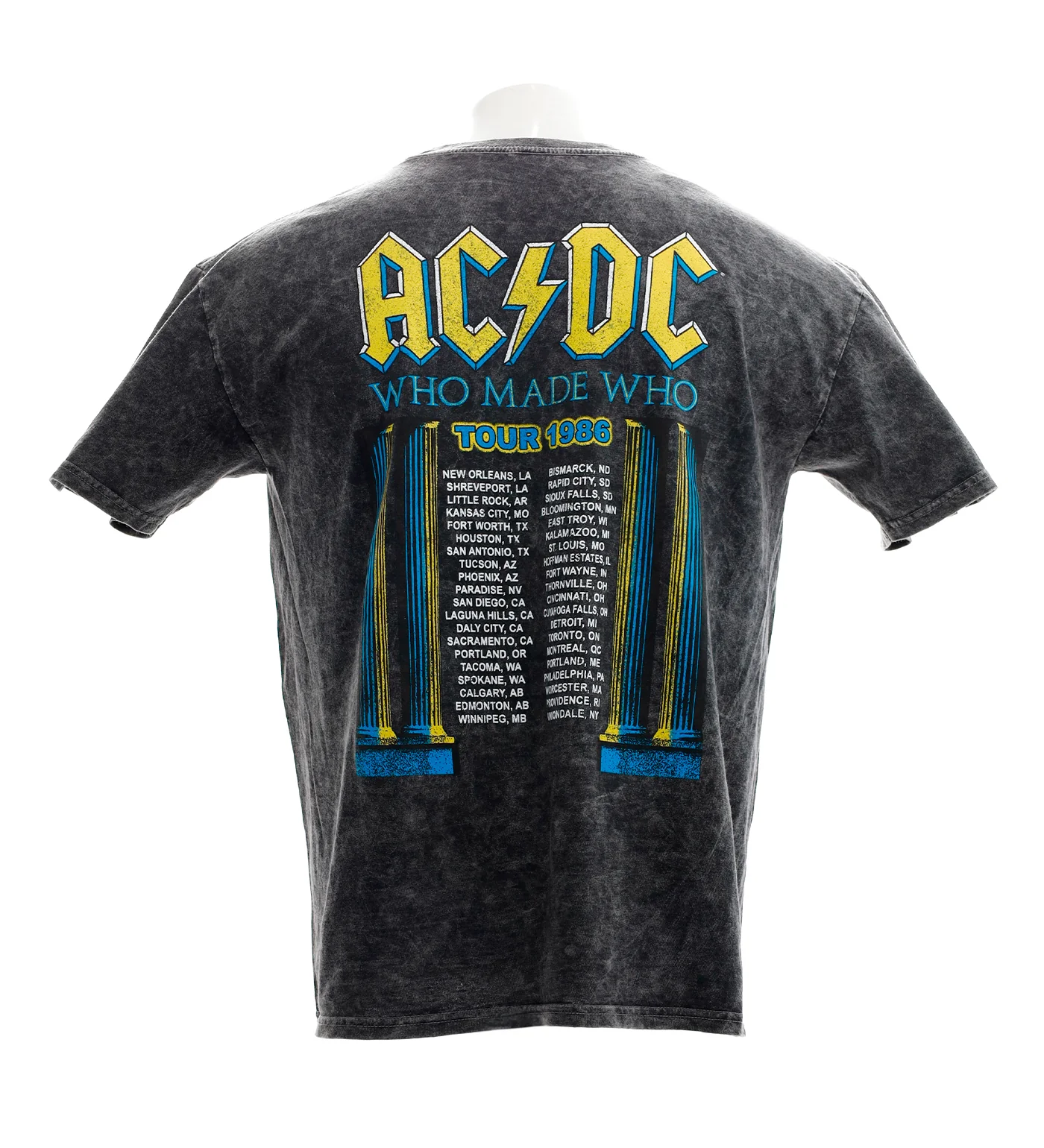 Who Made Who Tour 1986, Acid Black - Image 2