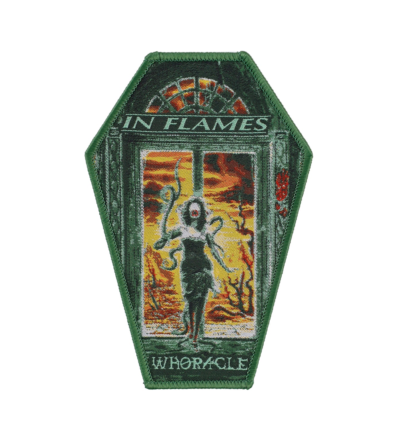 Whoracle Coffin, Green Border