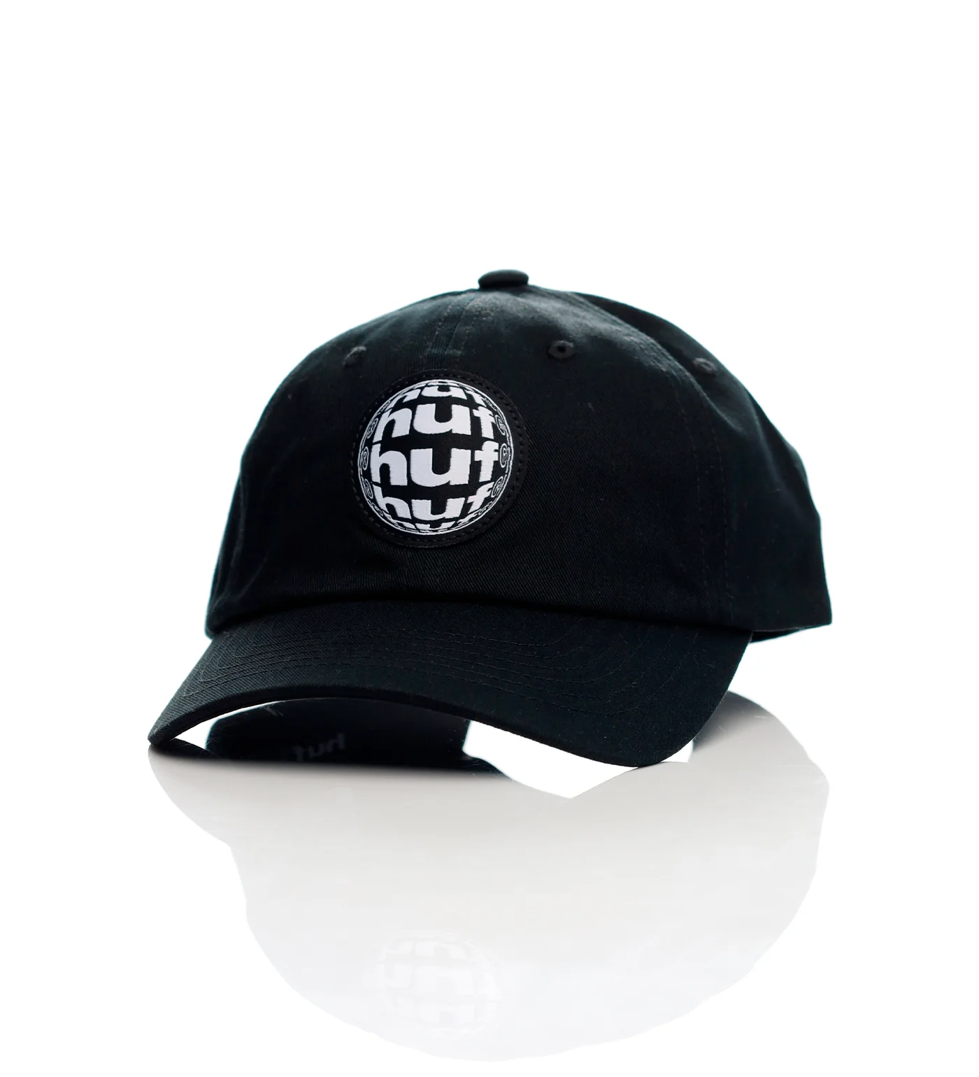 Wide Angle 6-Panel Curved, Black