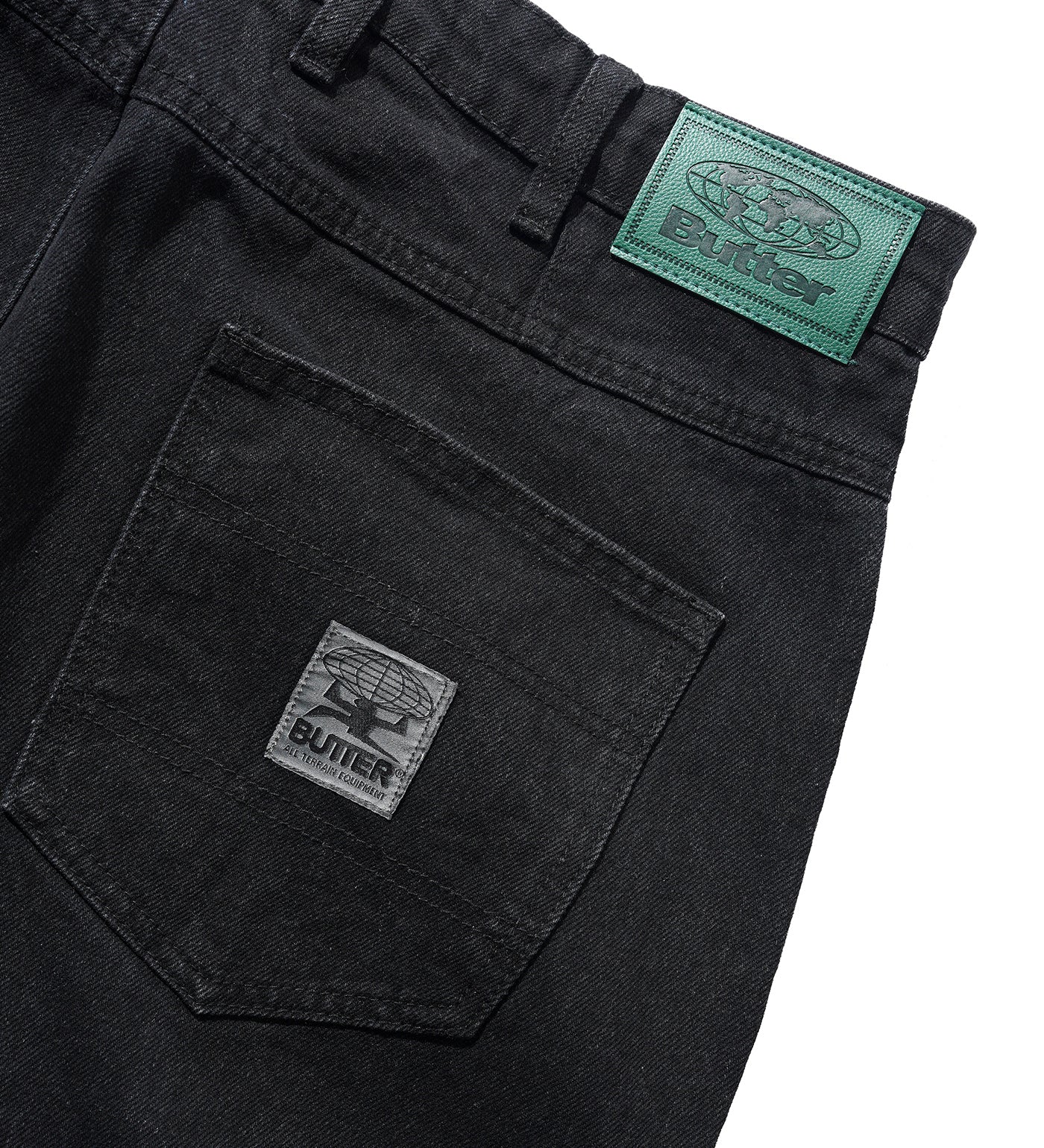 Wide Cut - BAGGY, Dark Wash Black - Image 3