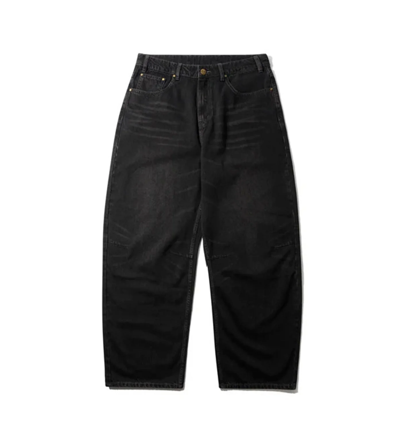 Wide Cut - BAGGY, Tinted Black