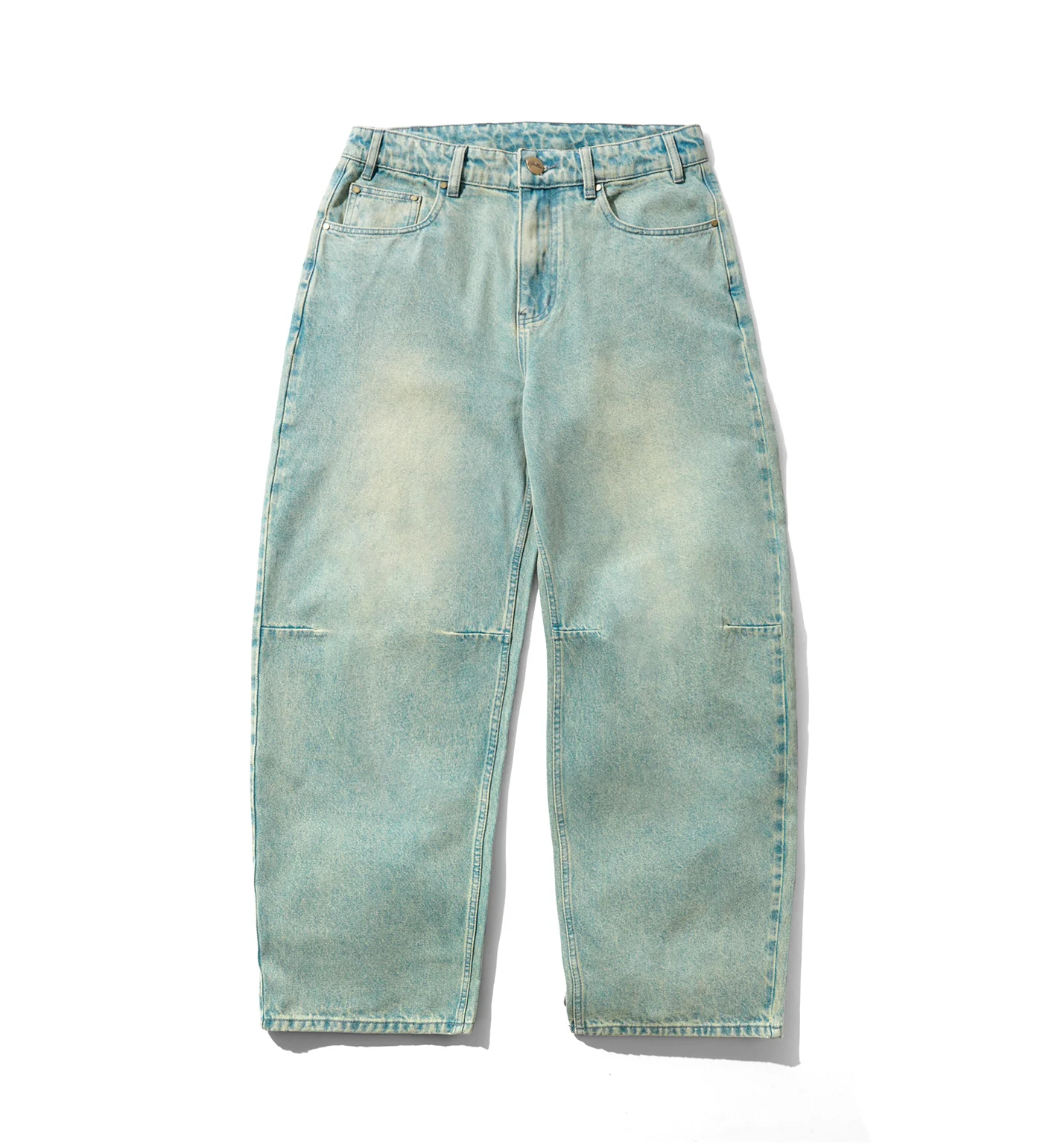 Wide Cut - BAGGY, Tinted Blue Wash