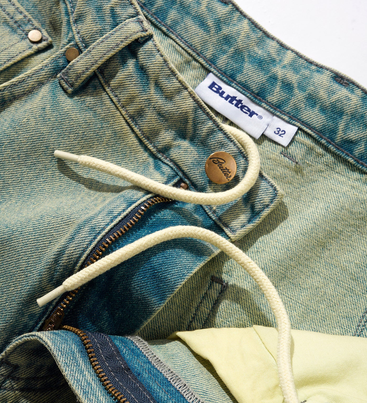 Wide Cut - BAGGY, Tinted Blue Wash - Image 4