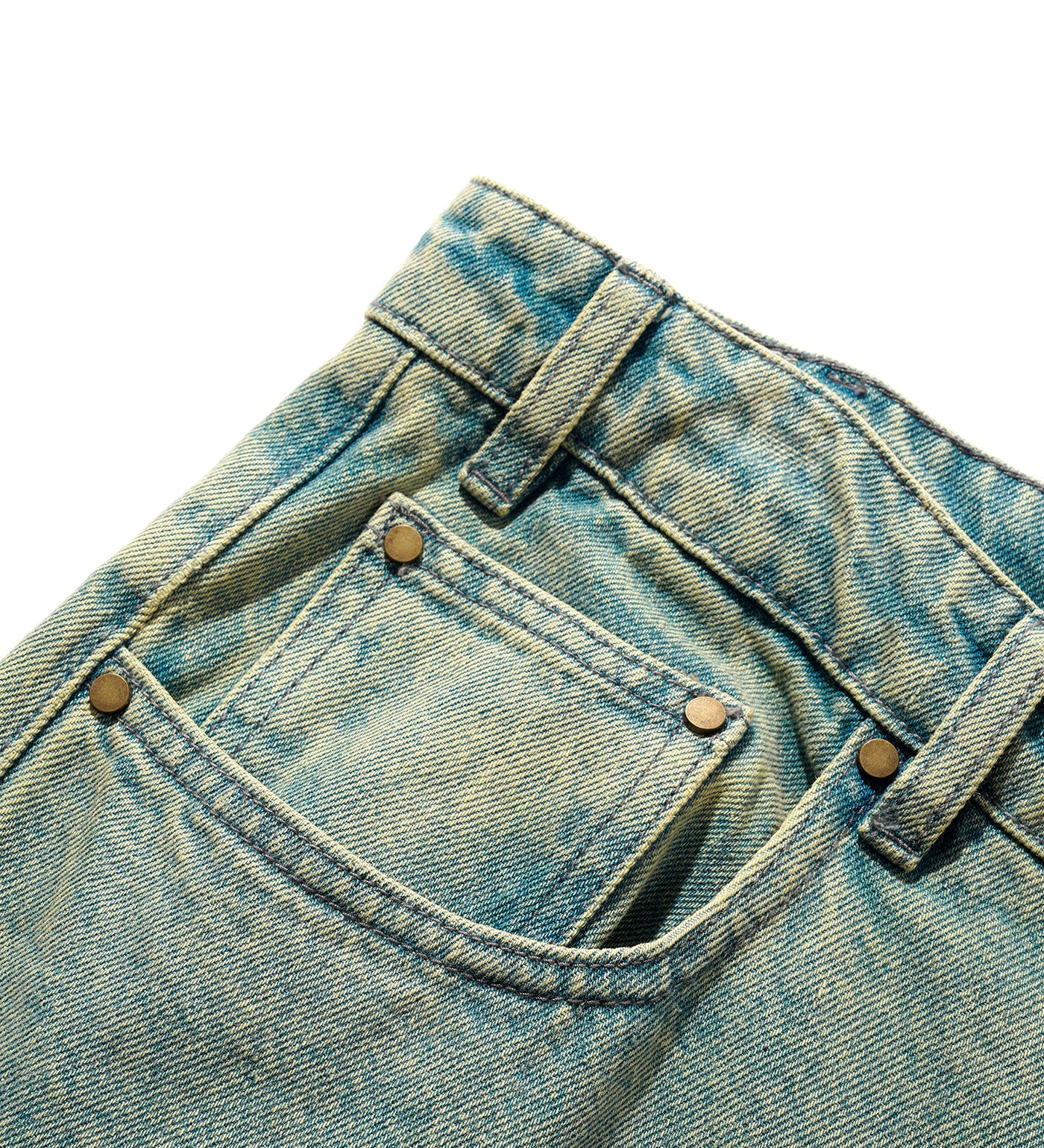 Wide Cut - BAGGY, Tinted Blue Wash - Image 5