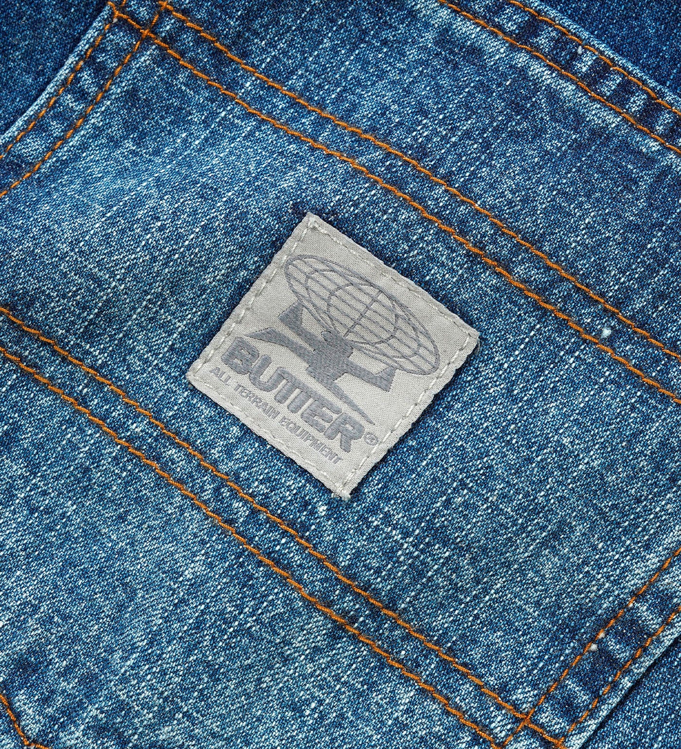 Wide Cut Denim, Dark Blue Slub - Image 3