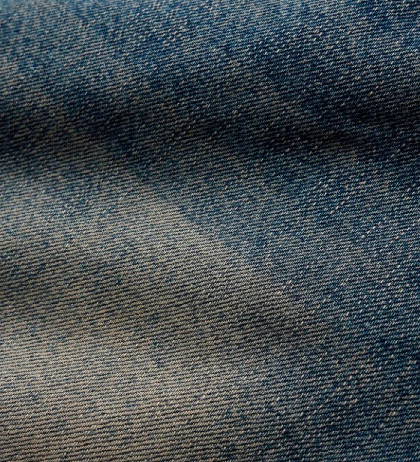 Wide Cut Denim, Dirty Wash Indigo - Image 5