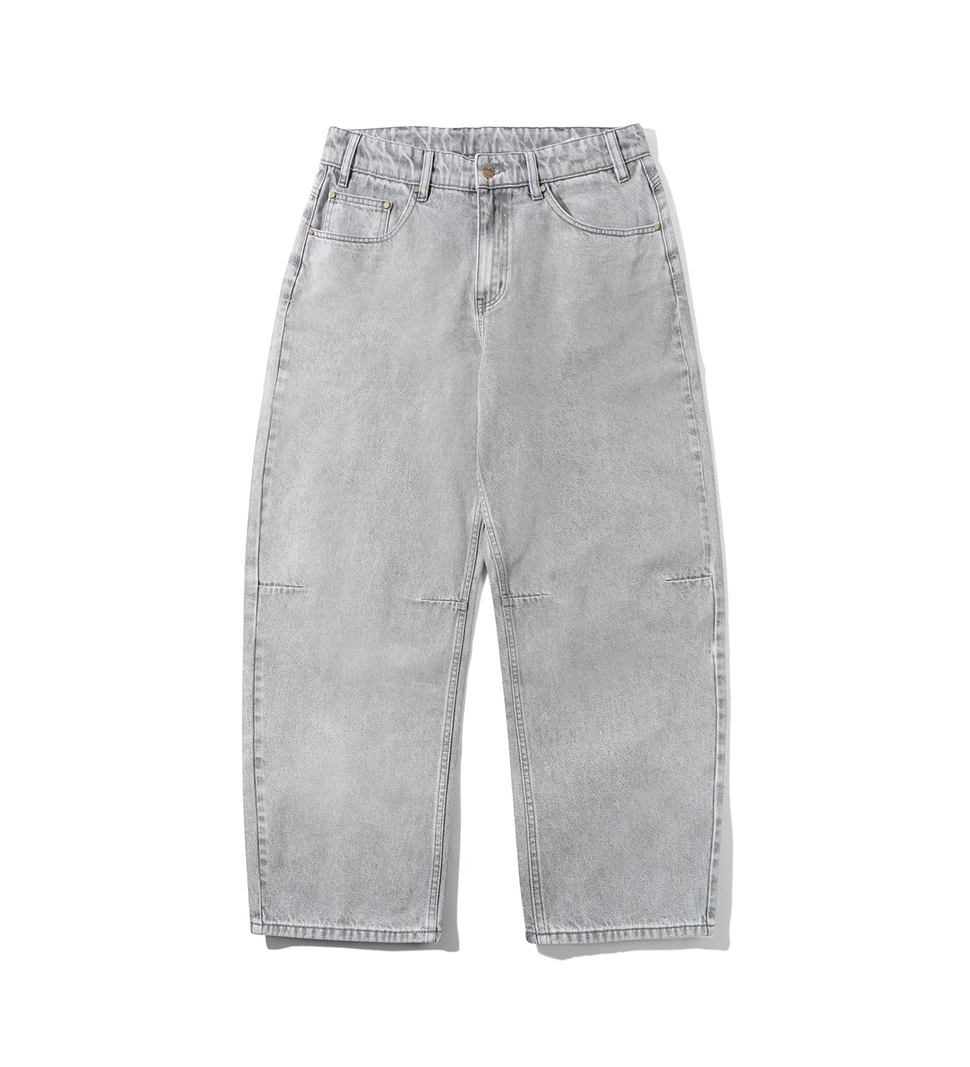 Wide Cut Denim, Grey Wash