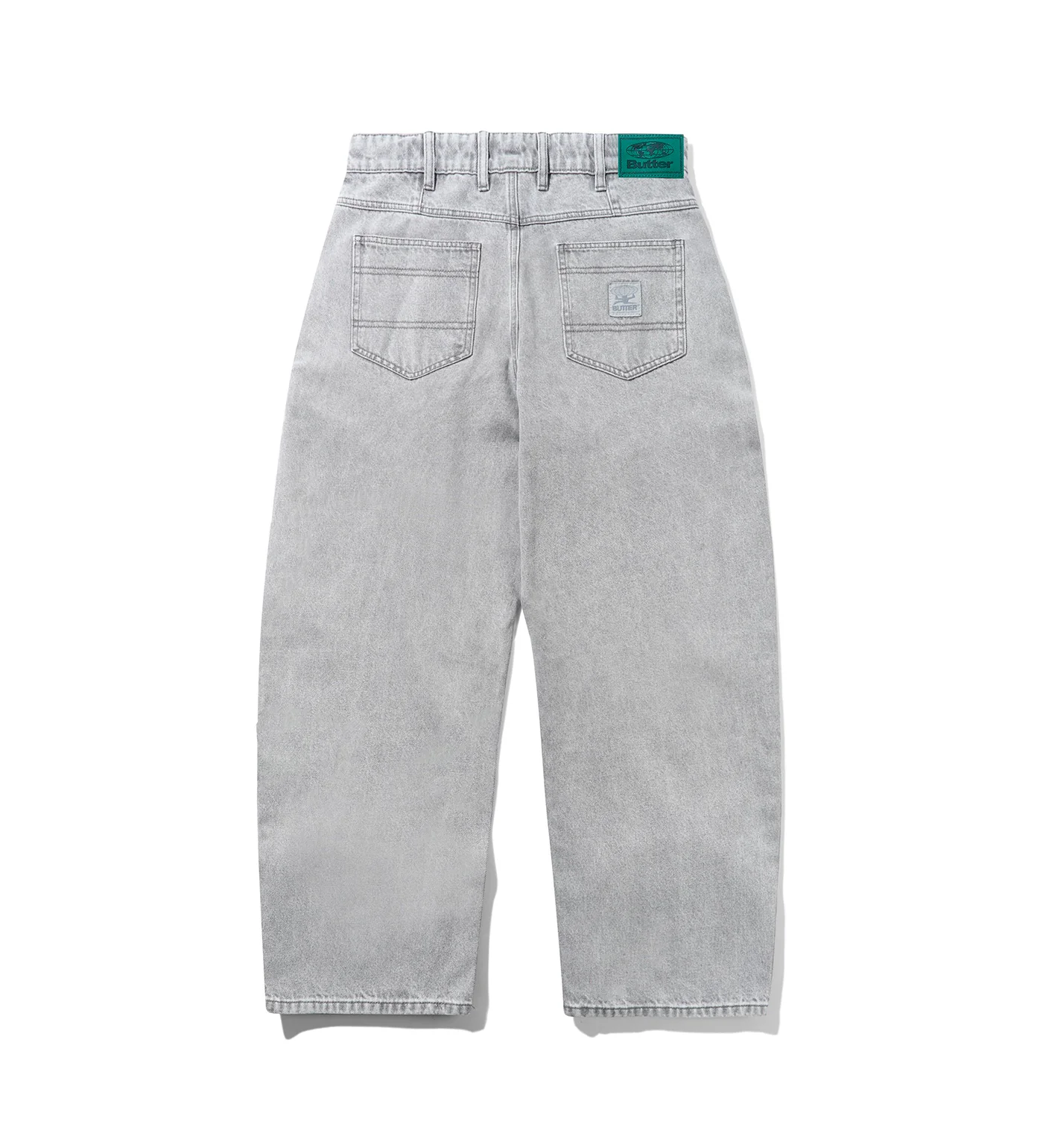 Wide Cut Denim, Grey Wash - Image 2