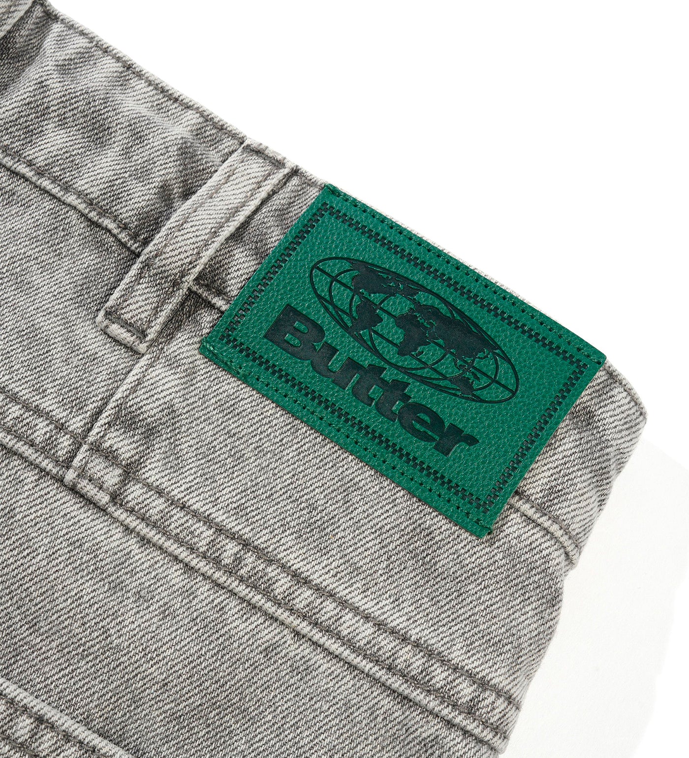 Wide Cut Denim, Grey Wash - Image 4