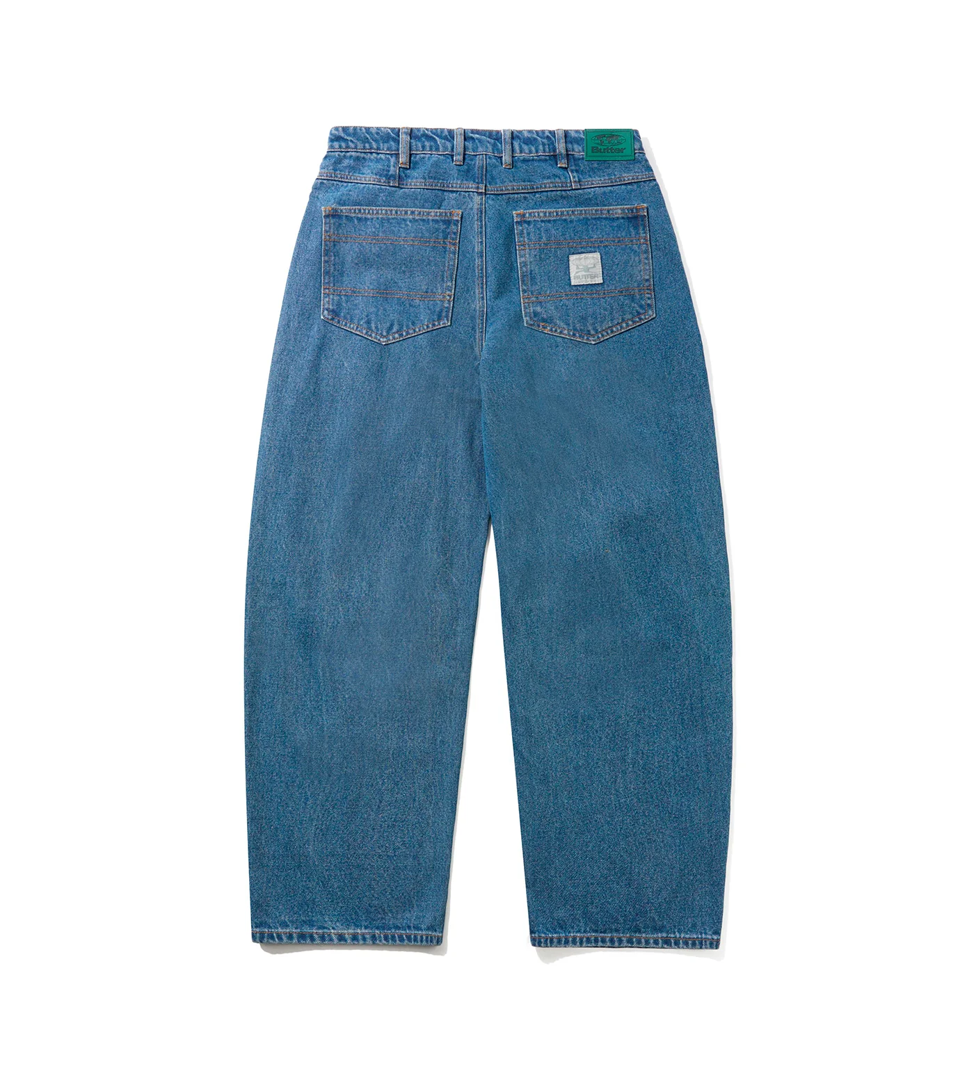 Wide Cut Denim, Mid Blue - Image 2