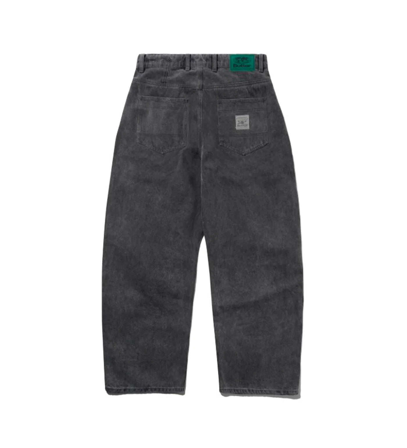 Wide Cut Denim, Rinsed Black - Image 2