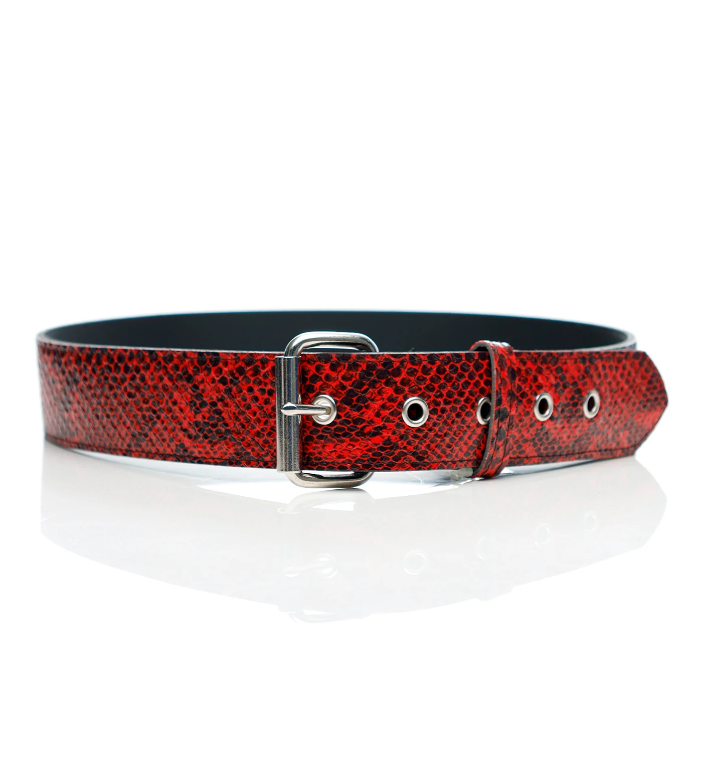 Wide Snake Skin, Red - Image 2