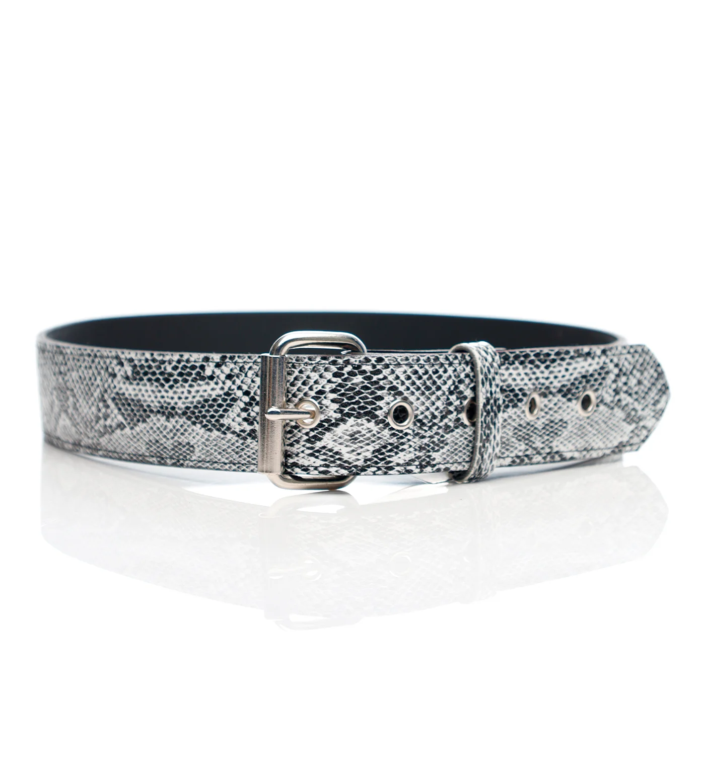 Wide Snake Skin, White - Image 2