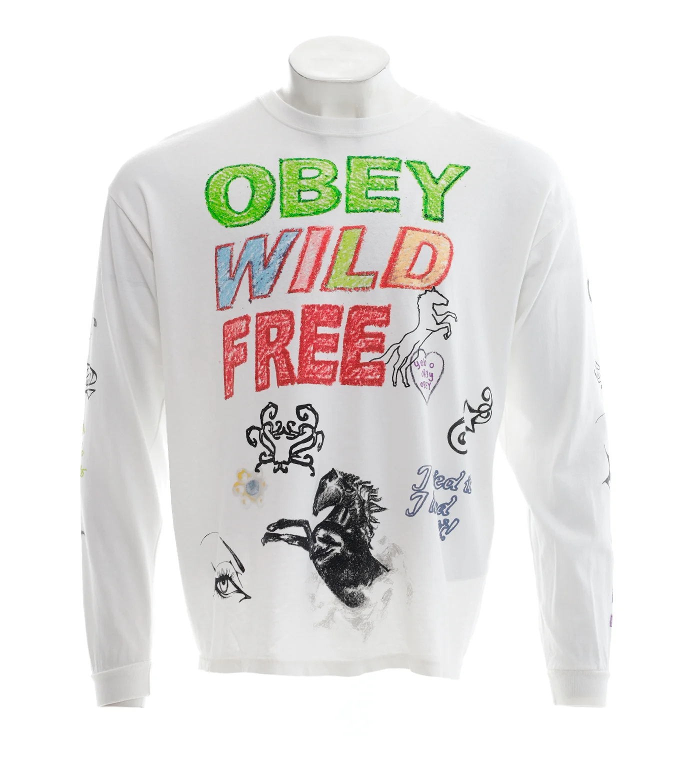 Wild Free Vintage L/S, White