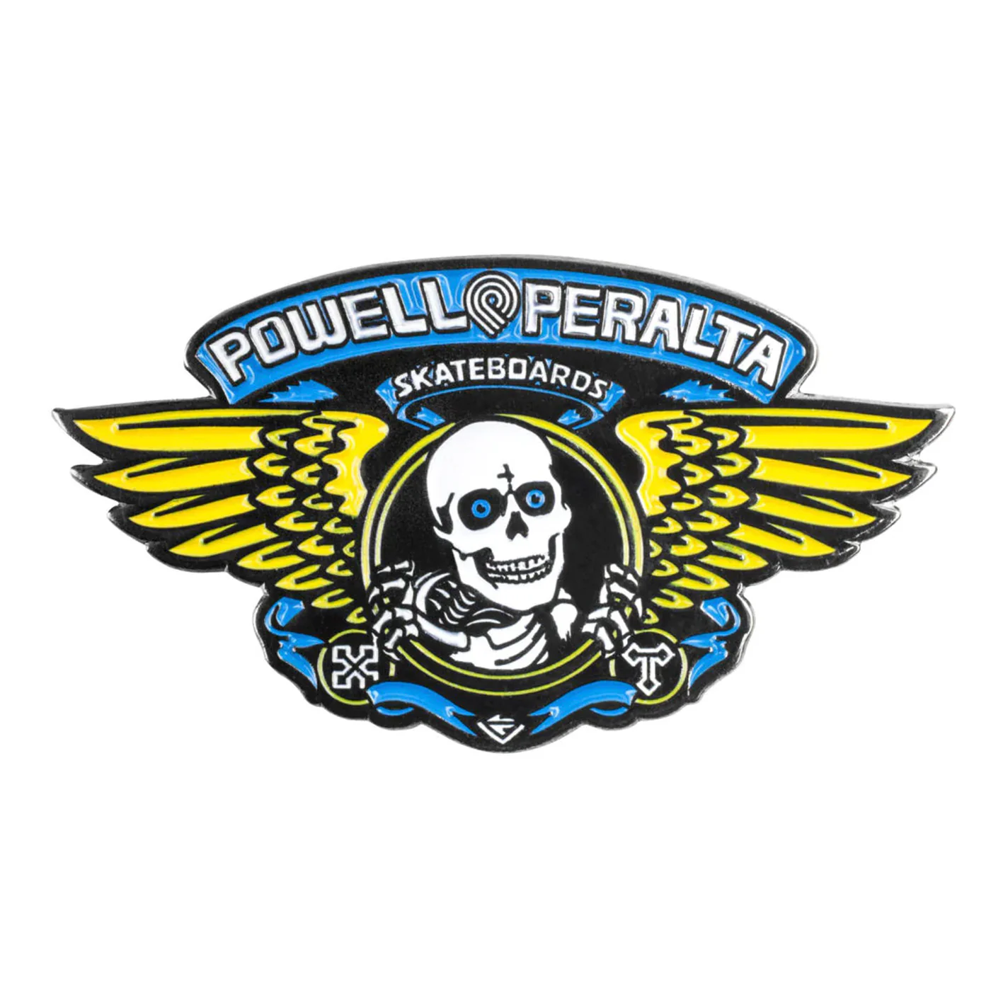 Winged Reaper Enamel Pin