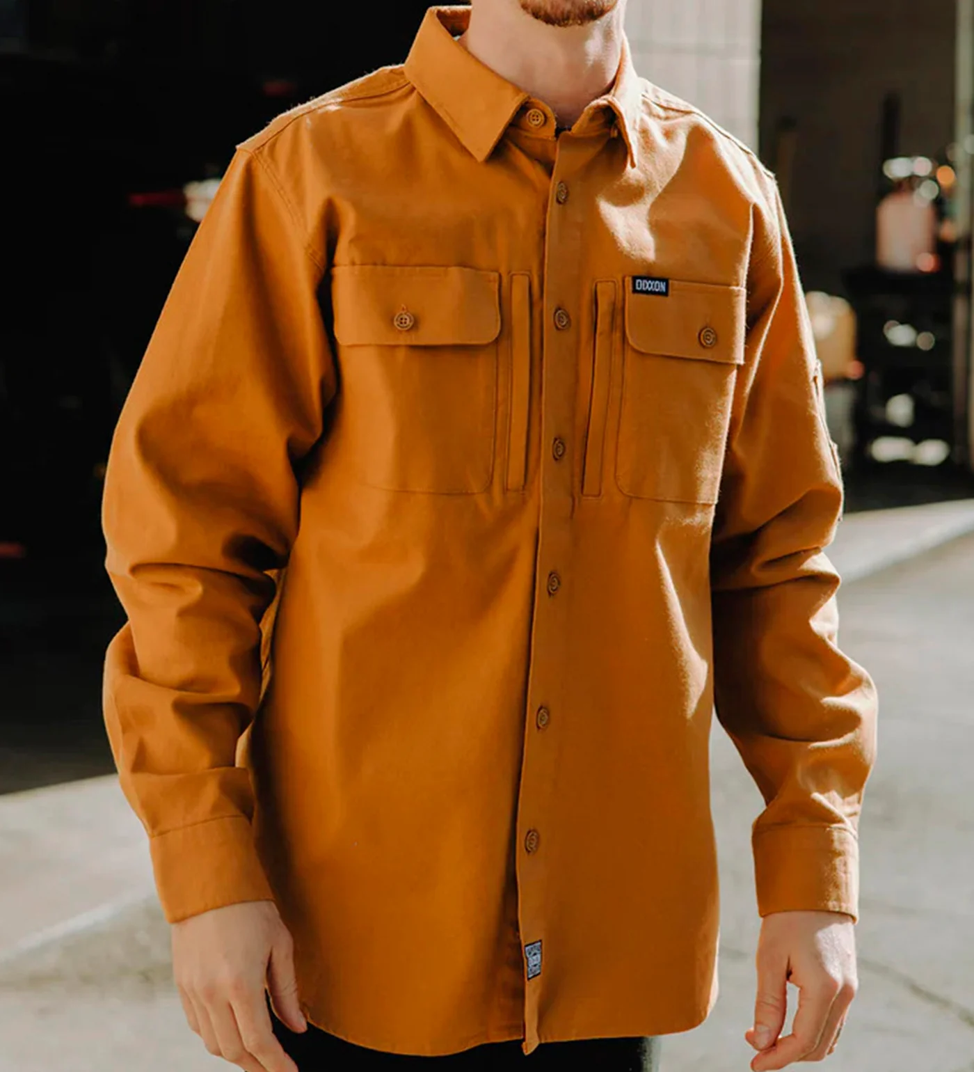 Work Shirt Longsleeve, Camel - Image 6