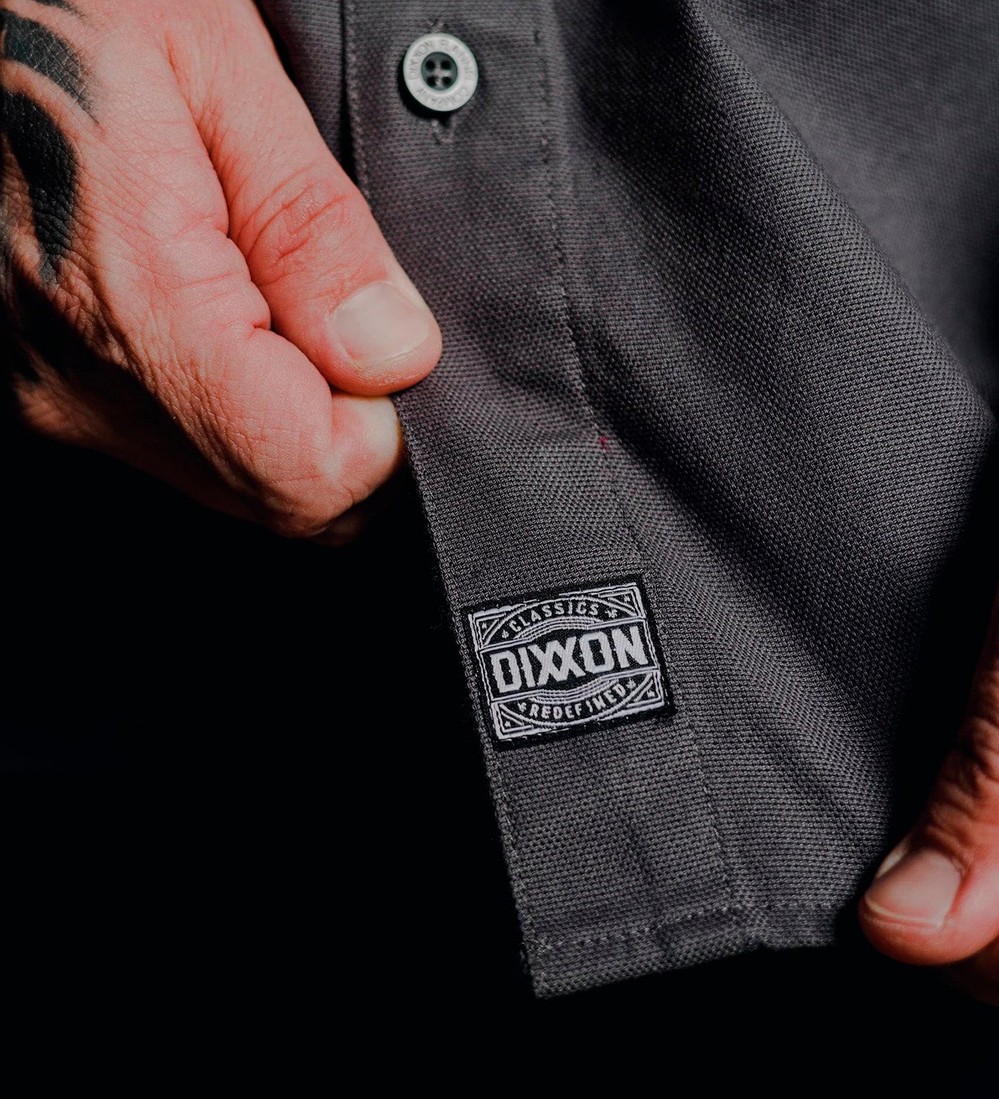 Work Shirt Longsleeve, Grey - Image 4