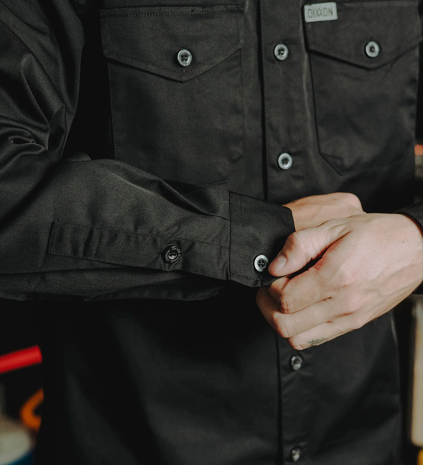 Workforce Longsleeve, Black - Image 4
